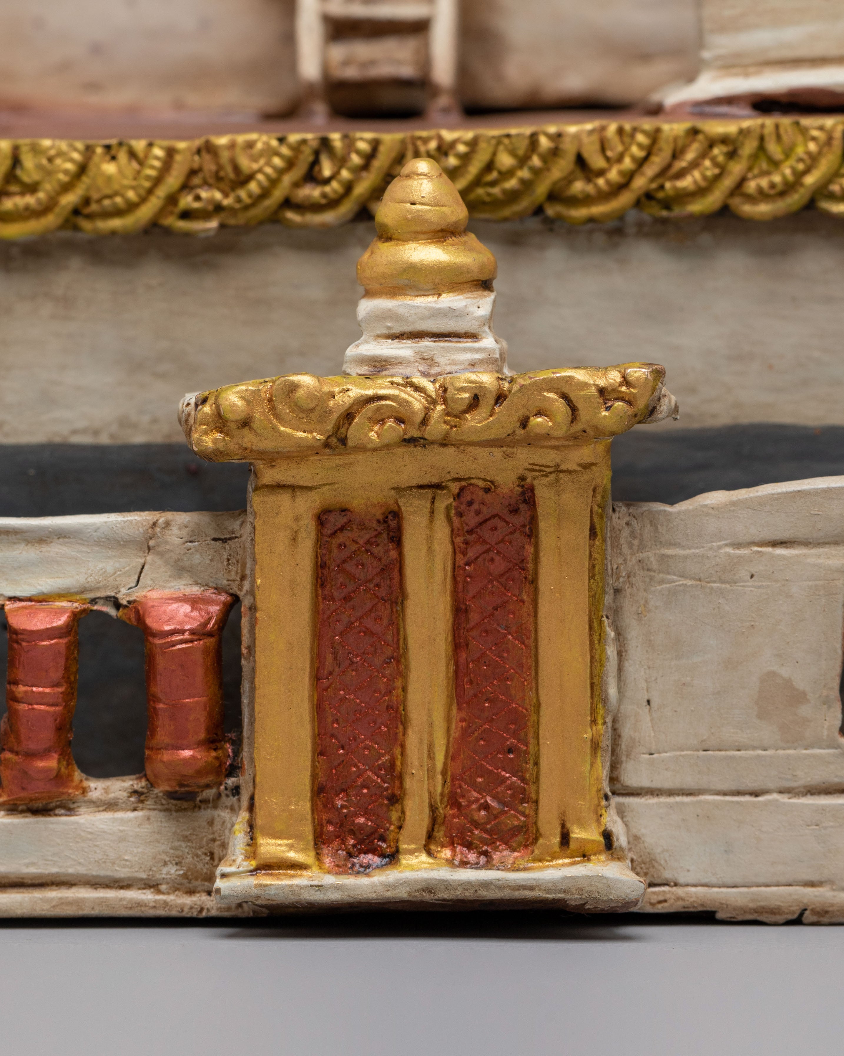 Handcrafted Himalayan Stupa Sculpture | Sacred Buddhist Art for Meditation