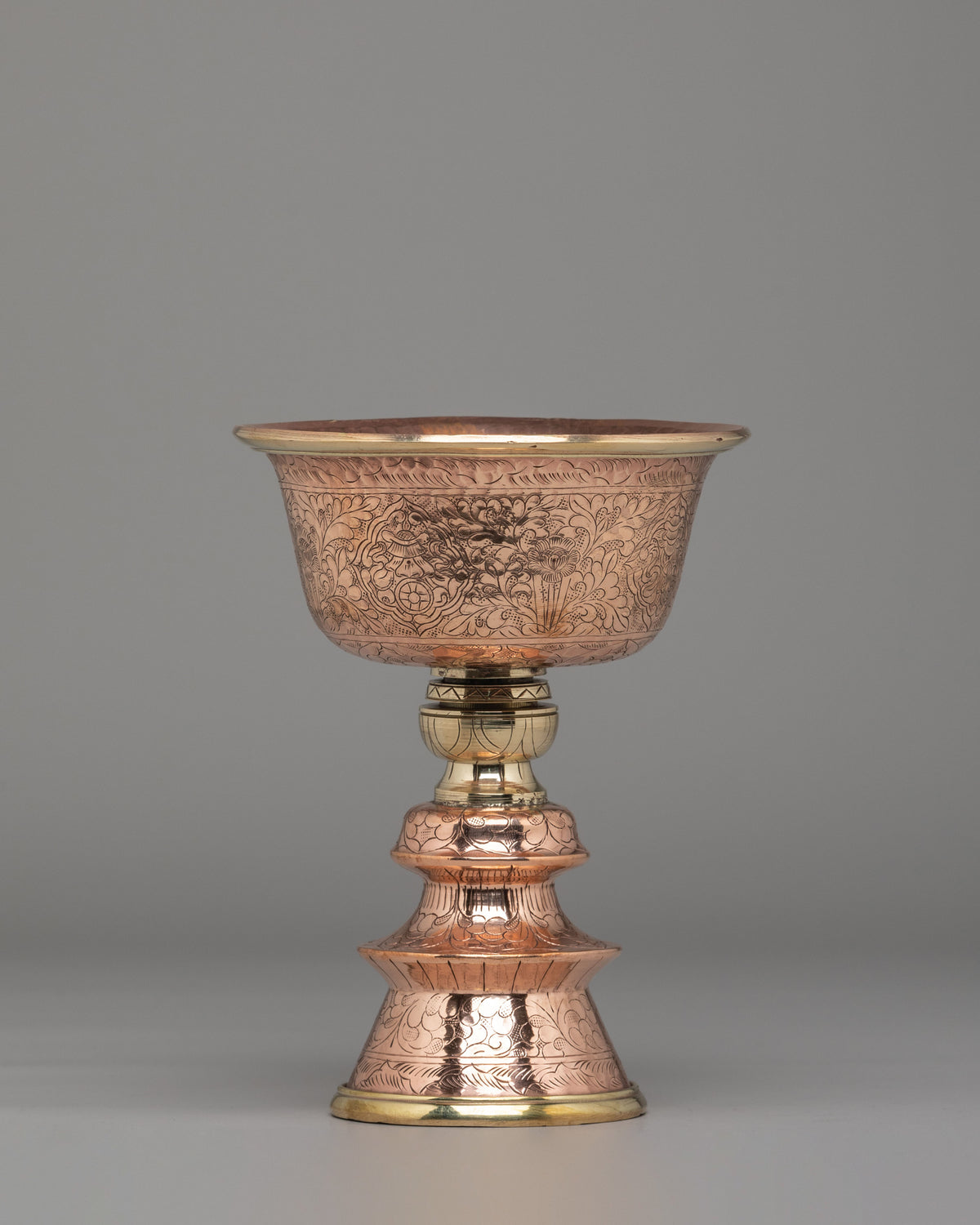 Buddhist Butter Lamp for Ritual | Offering Light to Deities