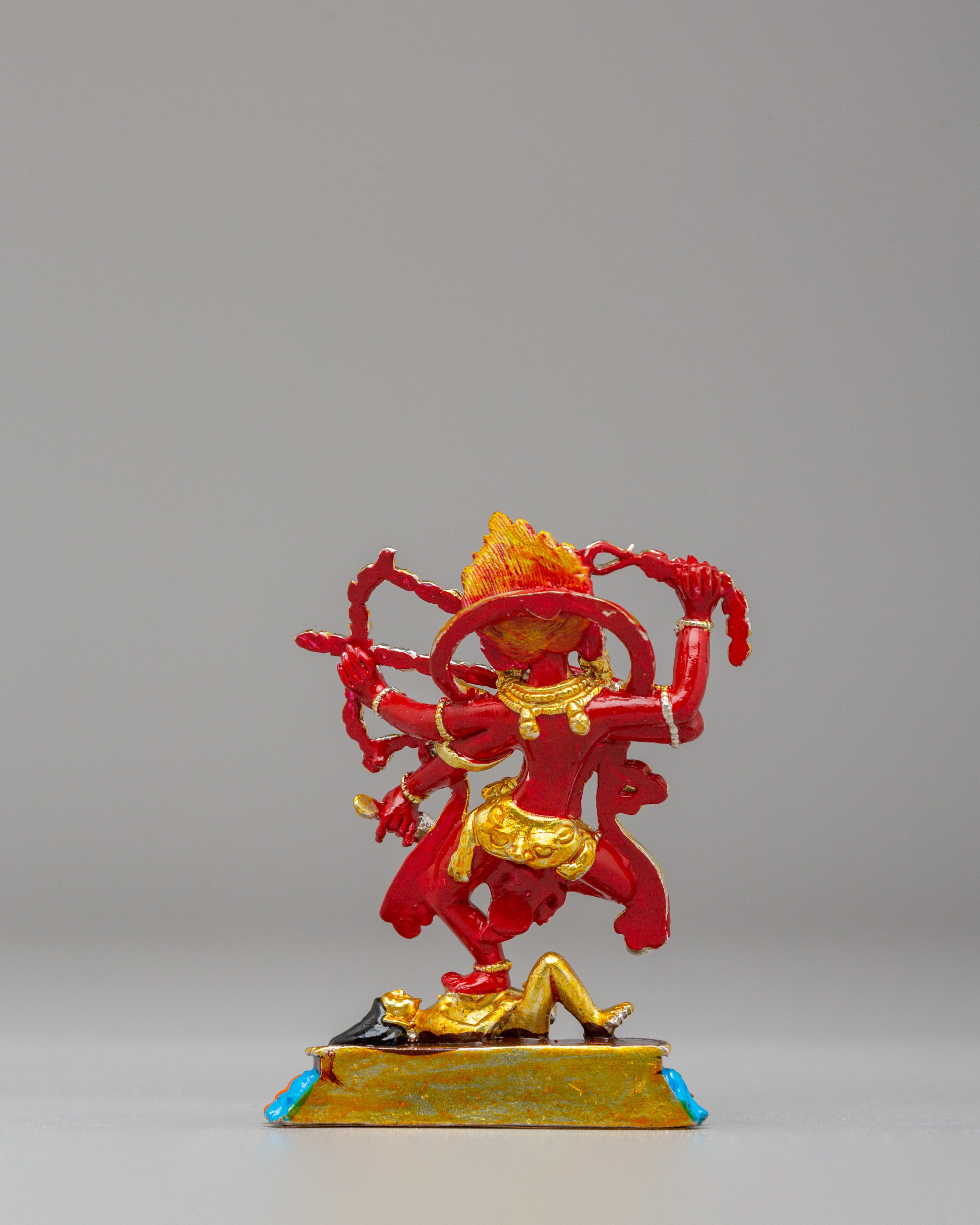 Sacred Kurukulla Tantric Deity Statue | Tibetan Artwork