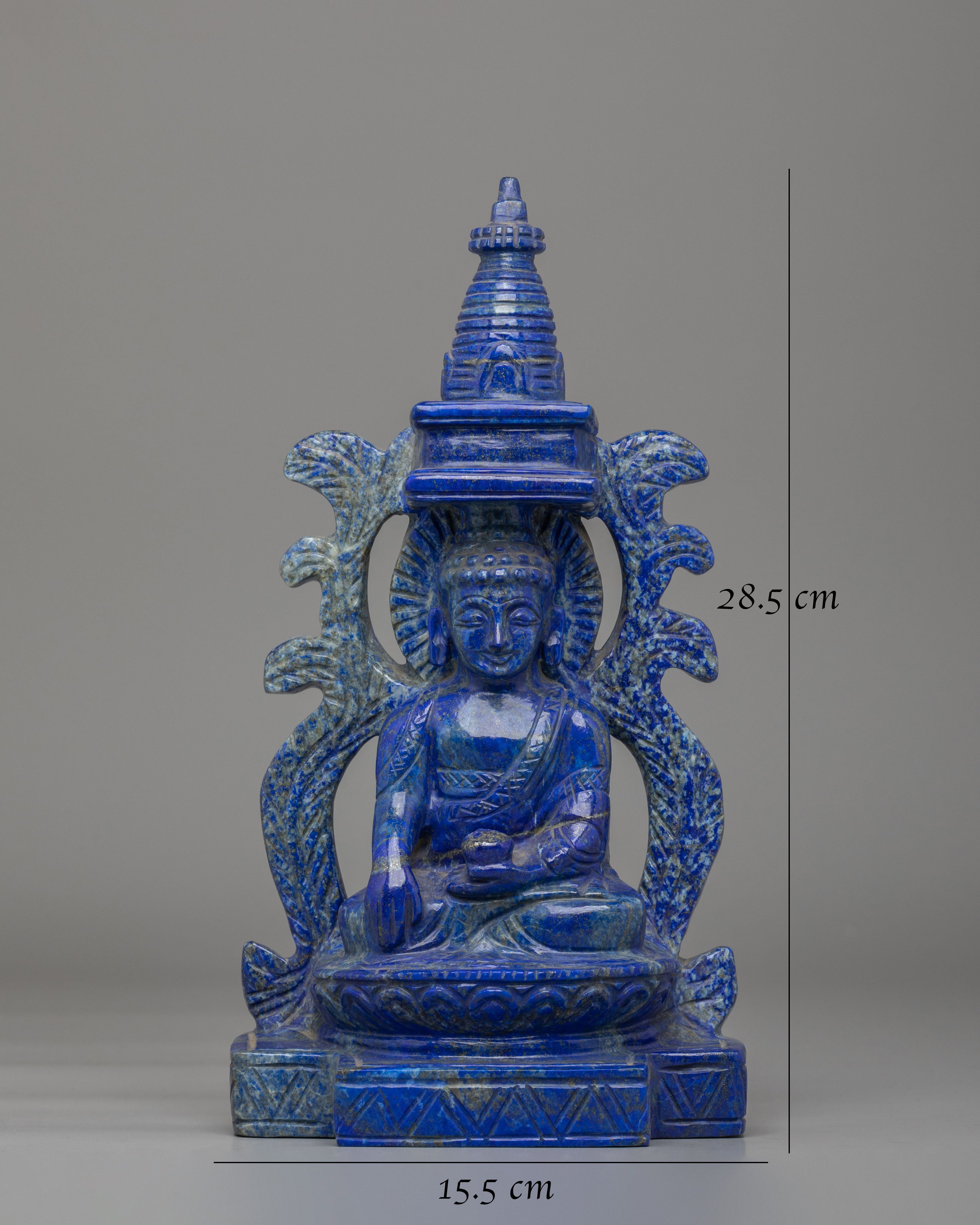 Spiritual Shakyamuni Buddha Deity Sculpture | Traditional Tibetan Buddhist Artwork
