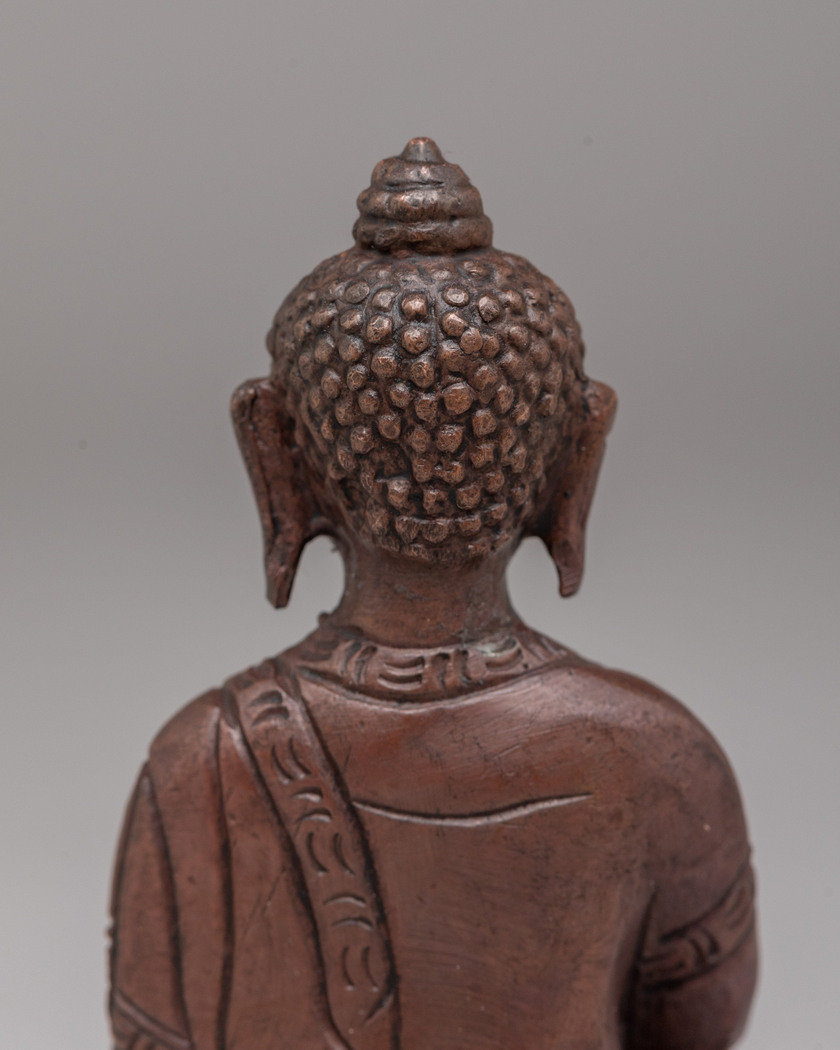 Handcrafted Amogasiddhi Buddhist Statue | Spiritual Symbol