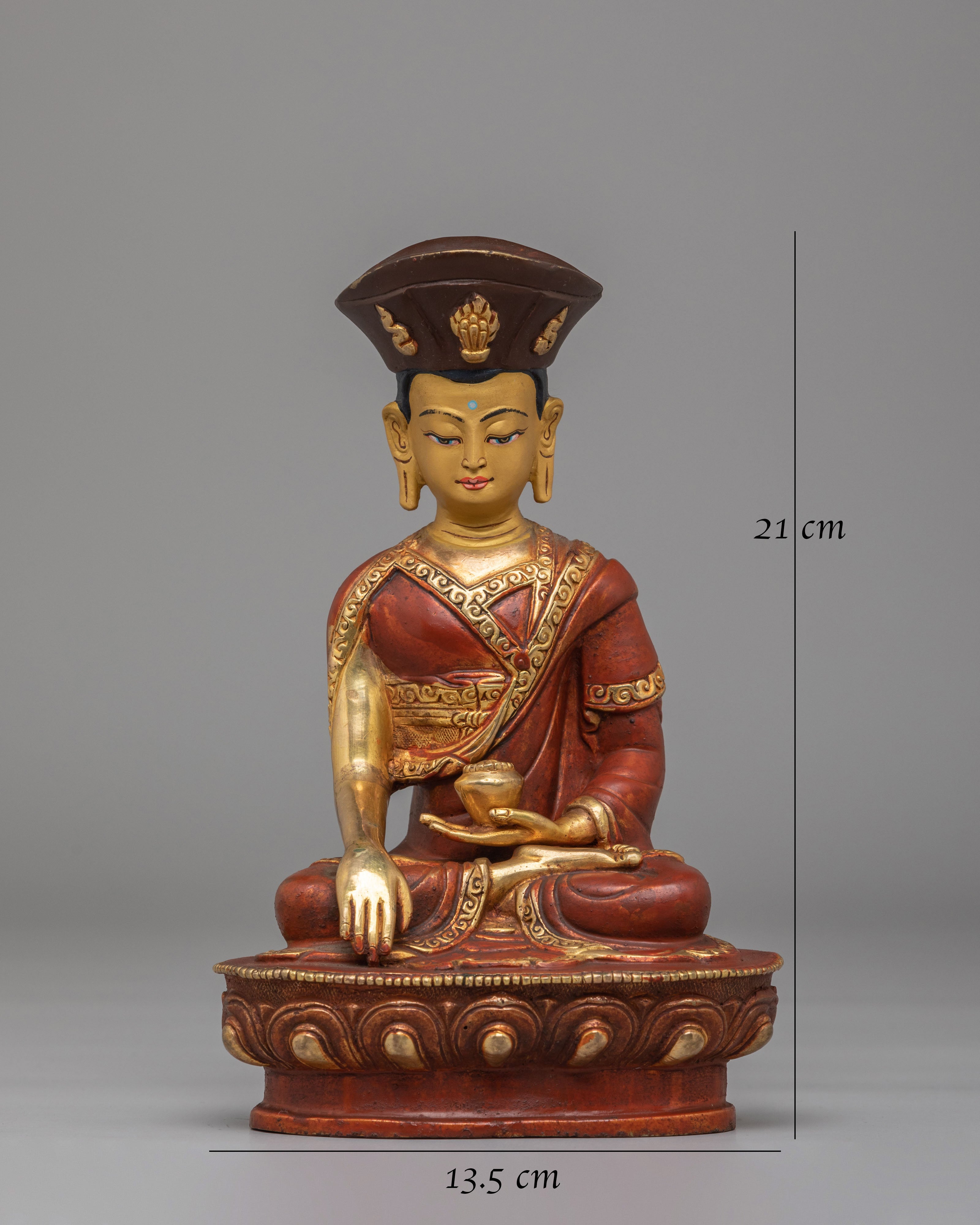 Himalayan Jigten Sumgon Statue | Drikung Kagyu Master