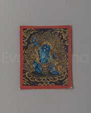 Vajrapani Thangka for Locket