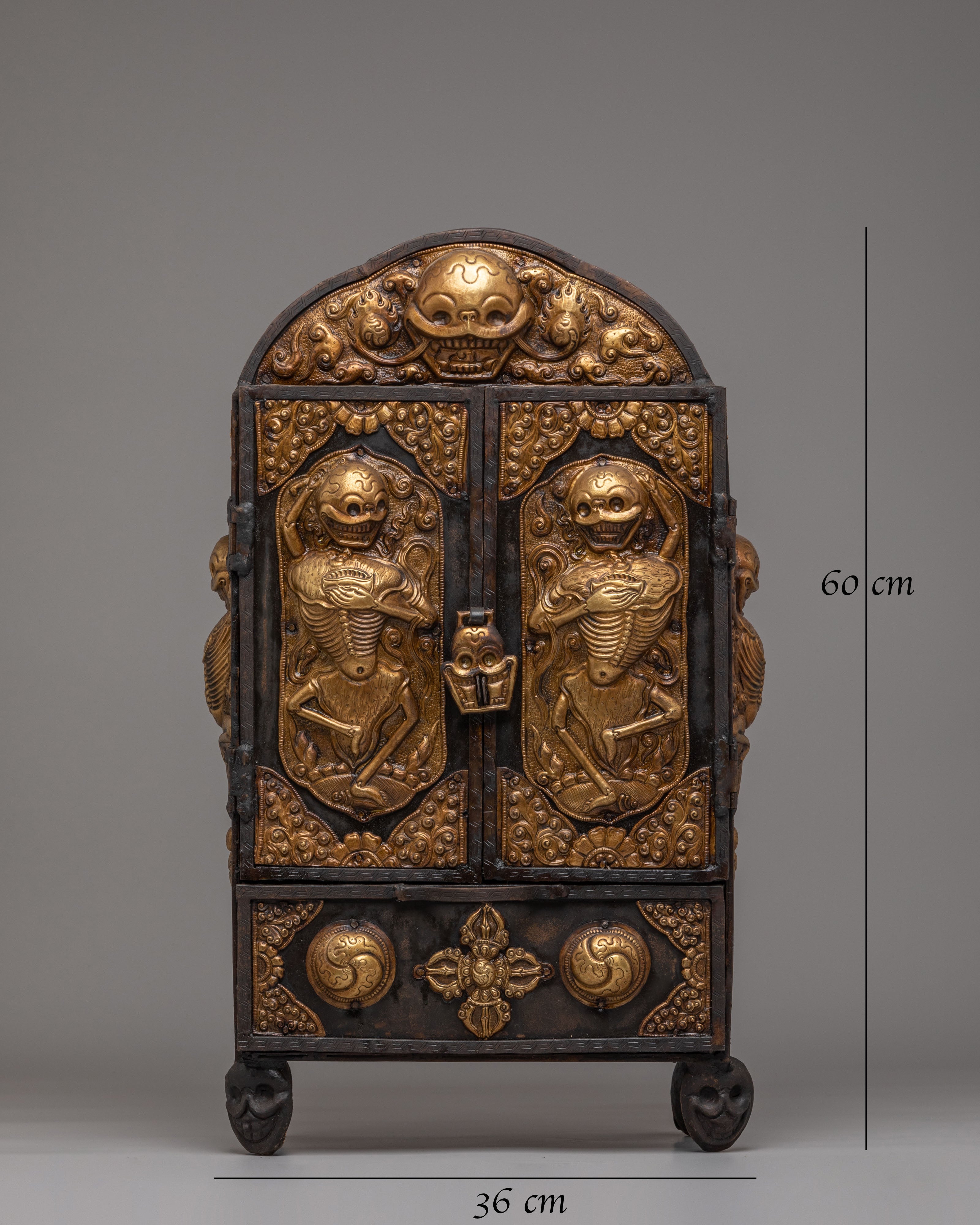 Chitipati Altar Box | Buddhist Ritual Storage Chest