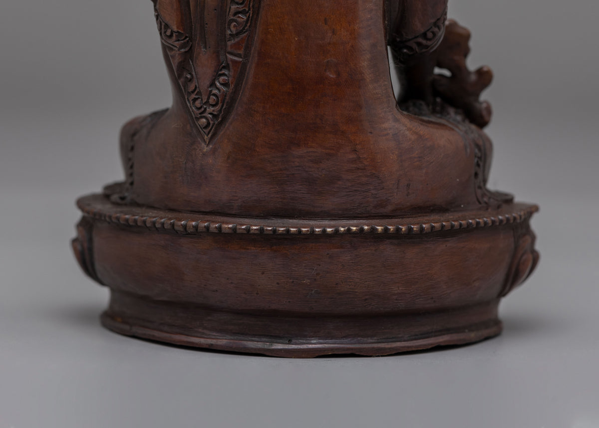 Sacred Tibetan Medicine Buddha Statue | Healing Buddha Figurine