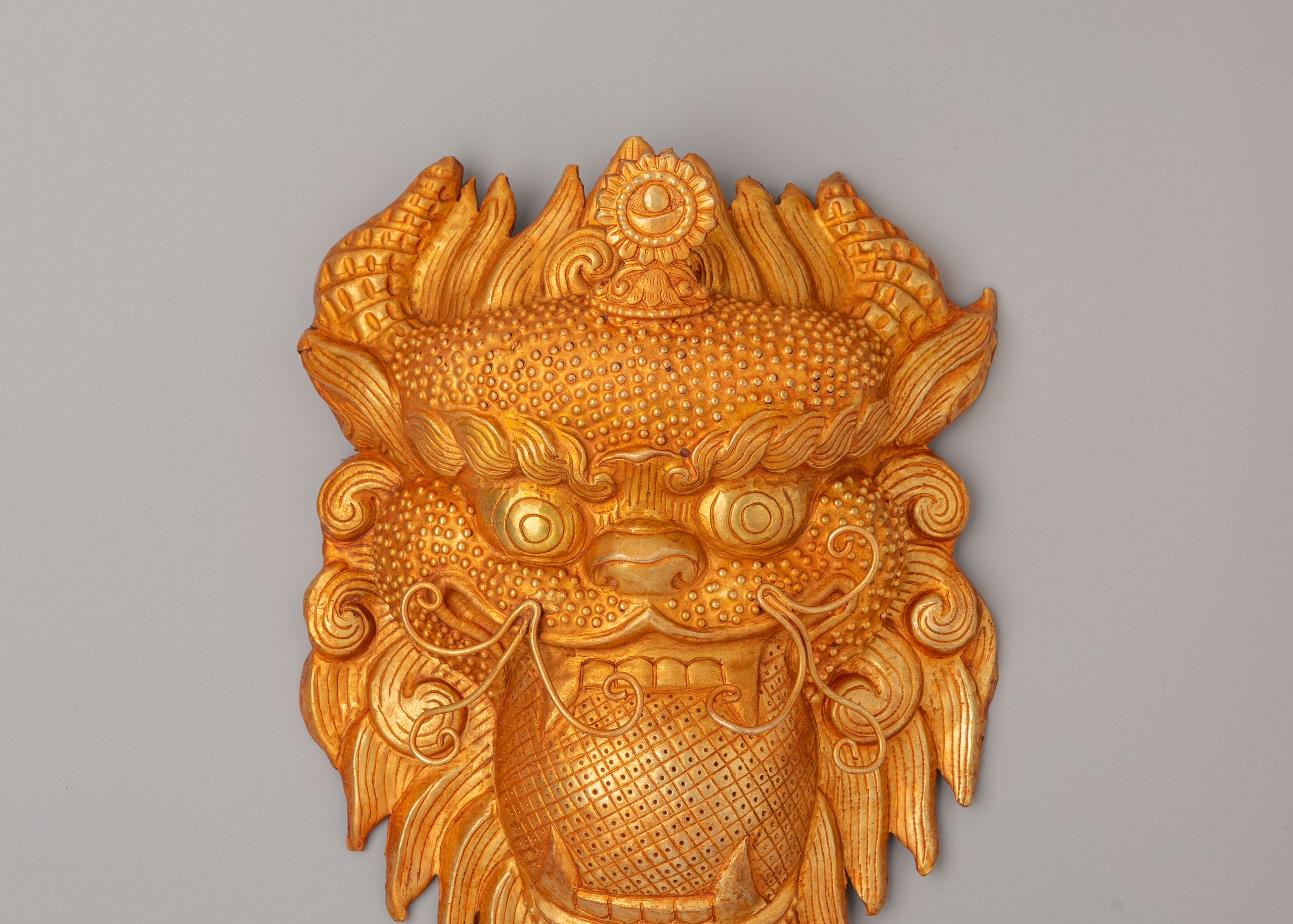 Decorative Chhepu Wall Hanging  | Symbol of Protection and Blessings
