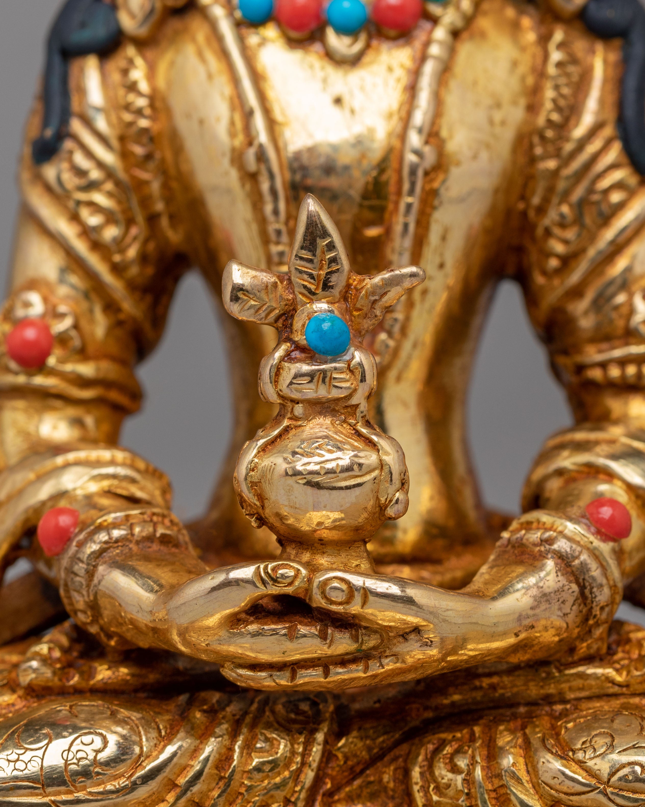 Amitayus Sacred Longevity Deity Sculpture | Symbol of Longevity, Vitality, and Infinite Life