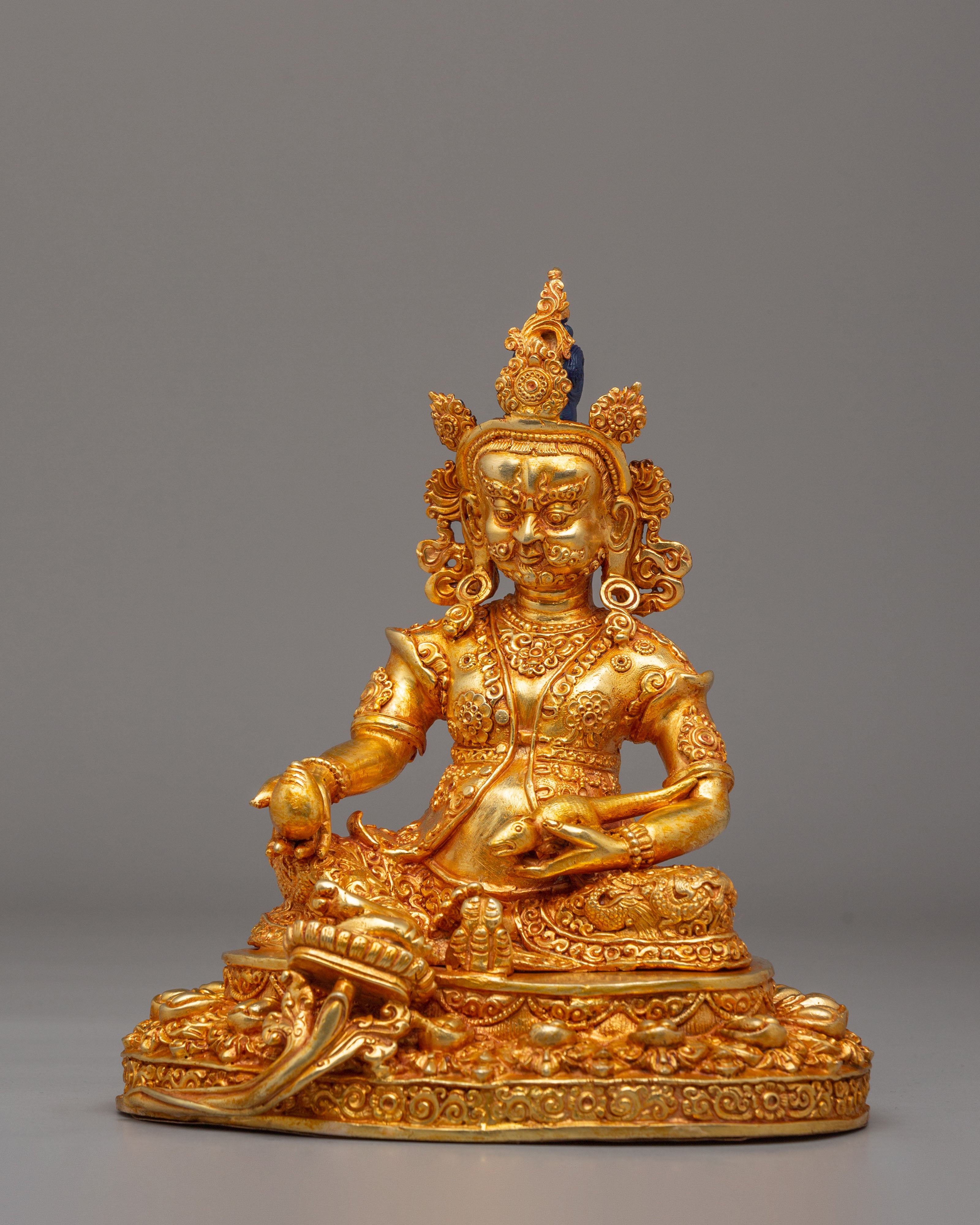 Vajrayana Dzambhala Prosperity Statue | Symbol of Wealth and Prosperity