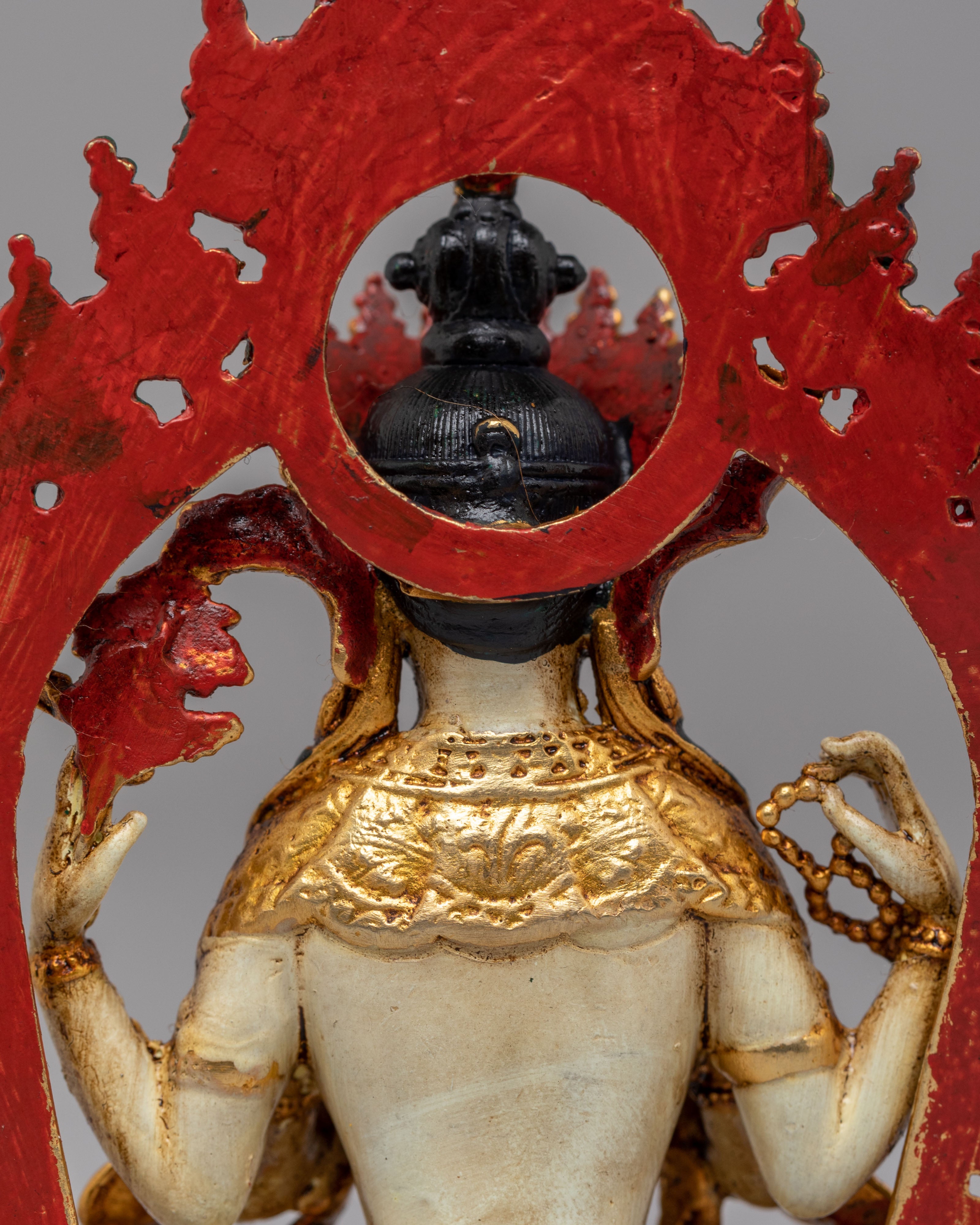 Himalayan Chenrezig Altar Statue | Buddhist Altar Decor