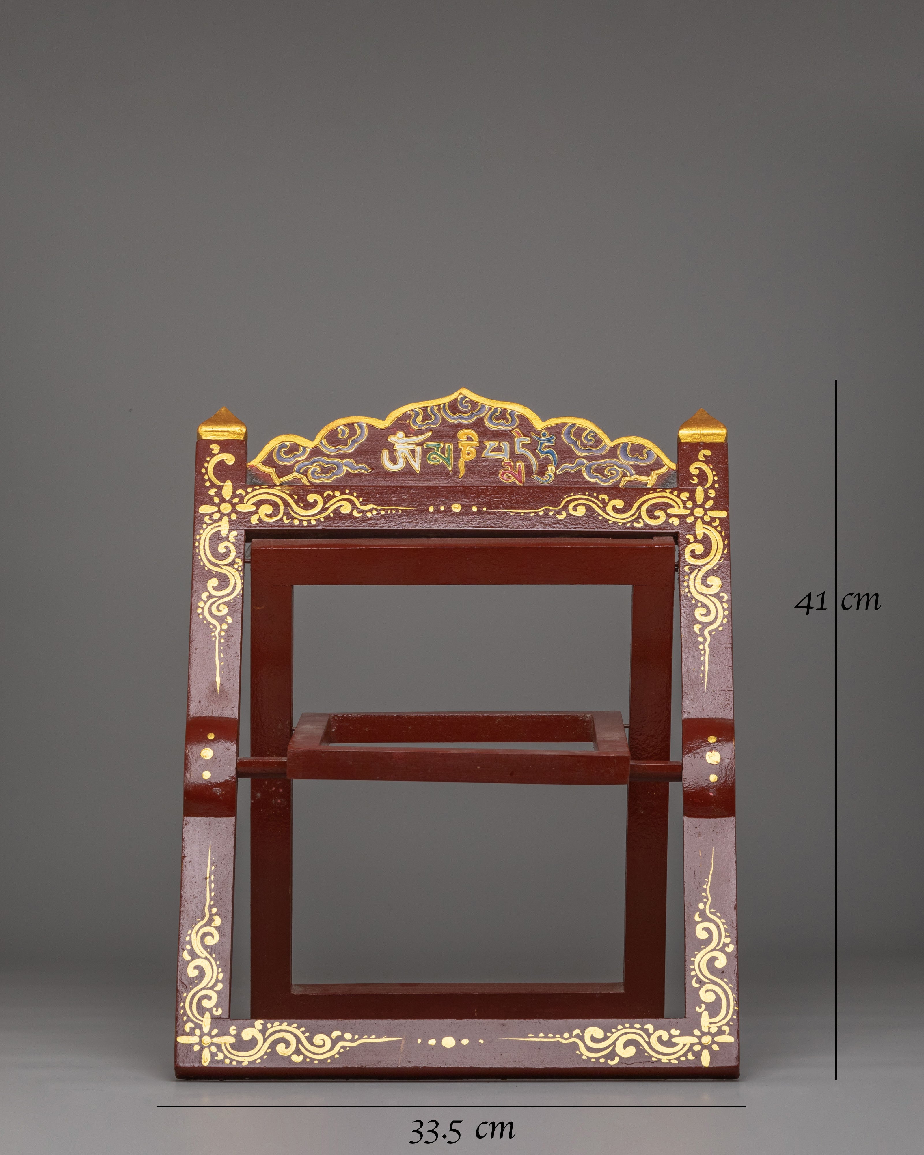 Decorative Book Stand | Handcrafted Spiritual Decor