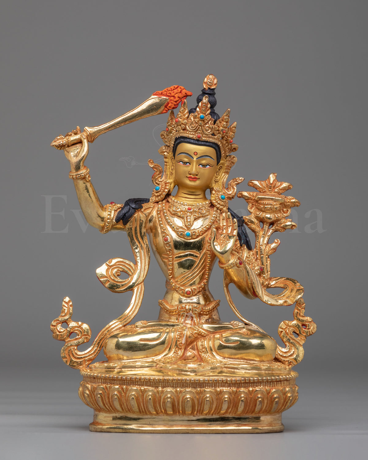 Sacred Wisdom Manjushri Statue