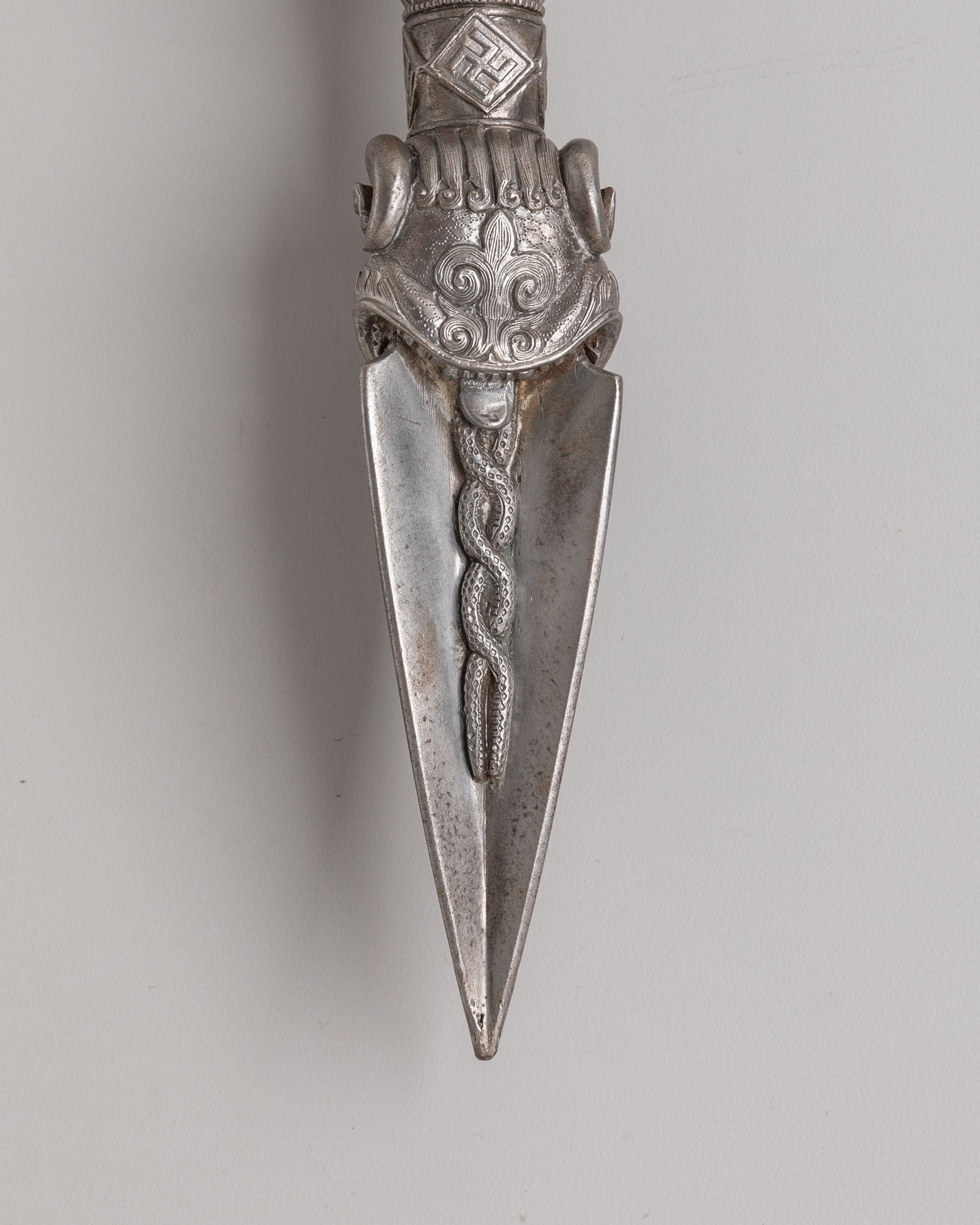 Traditional Tibetan Phurba Ritual Tool | Symbol of Spiritual Power