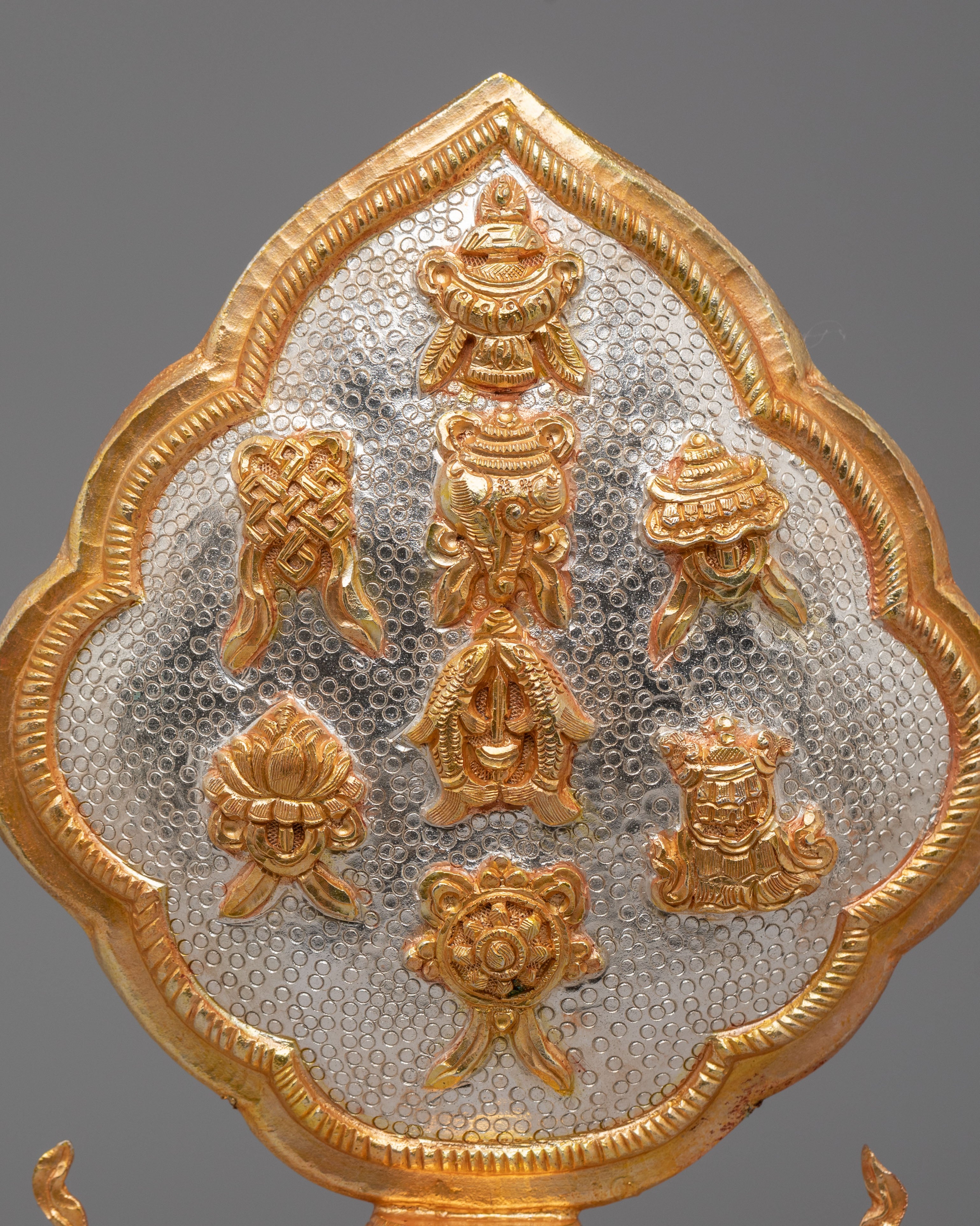 Handmade Tibetan Auspicious Symbol | Sacred Buddhist Decor