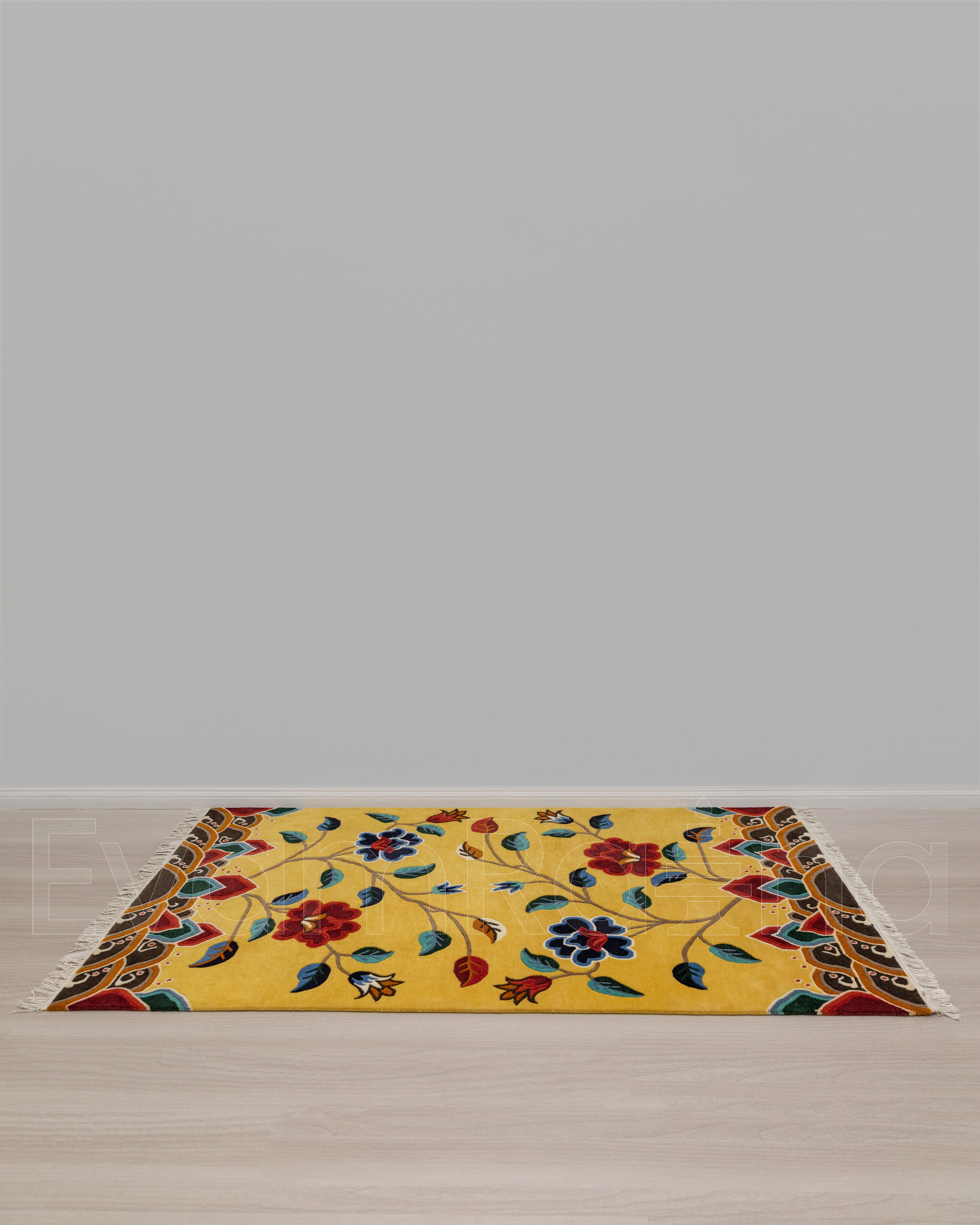 Himalayan Floral Rug 