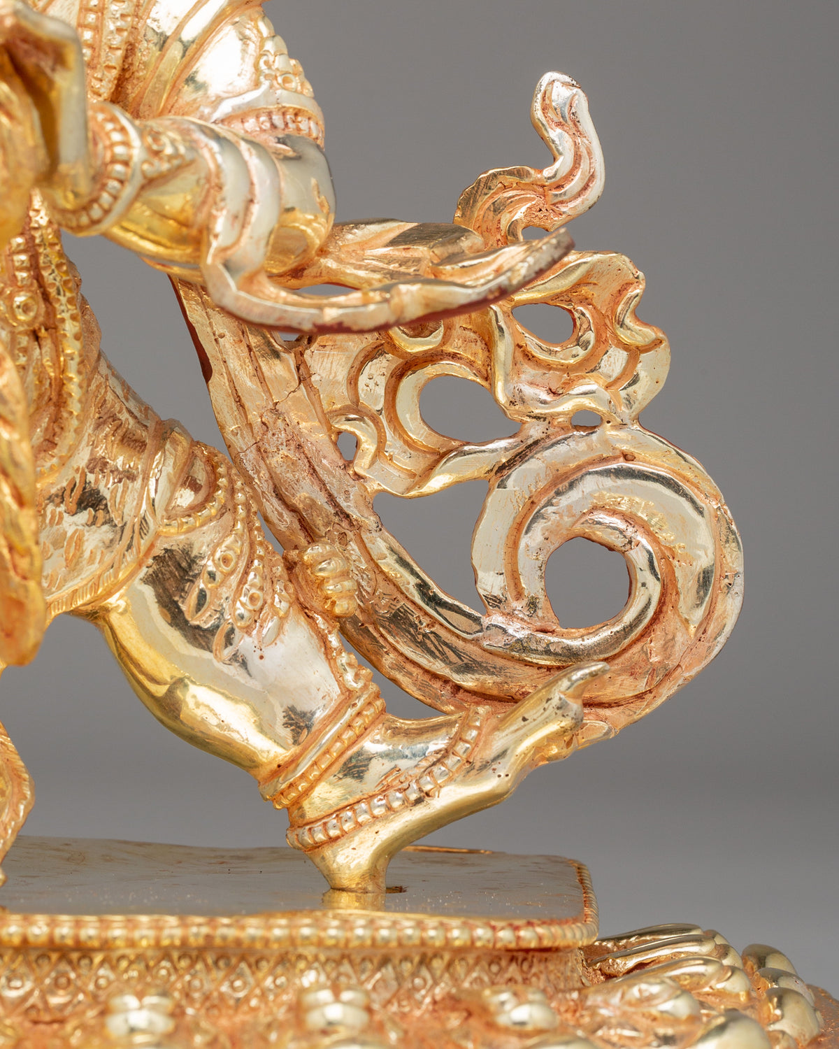 Handcrafted Sacred Vajrapani Statue | Spiritual Protector Art