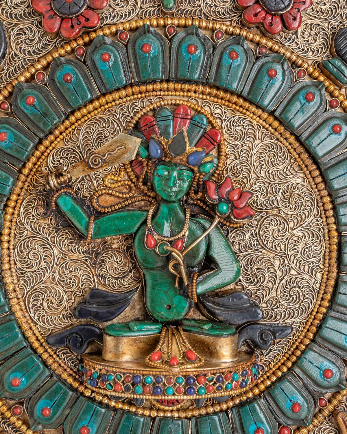 Traditional Manjushri Wall Decor | Spiritual Home Decor