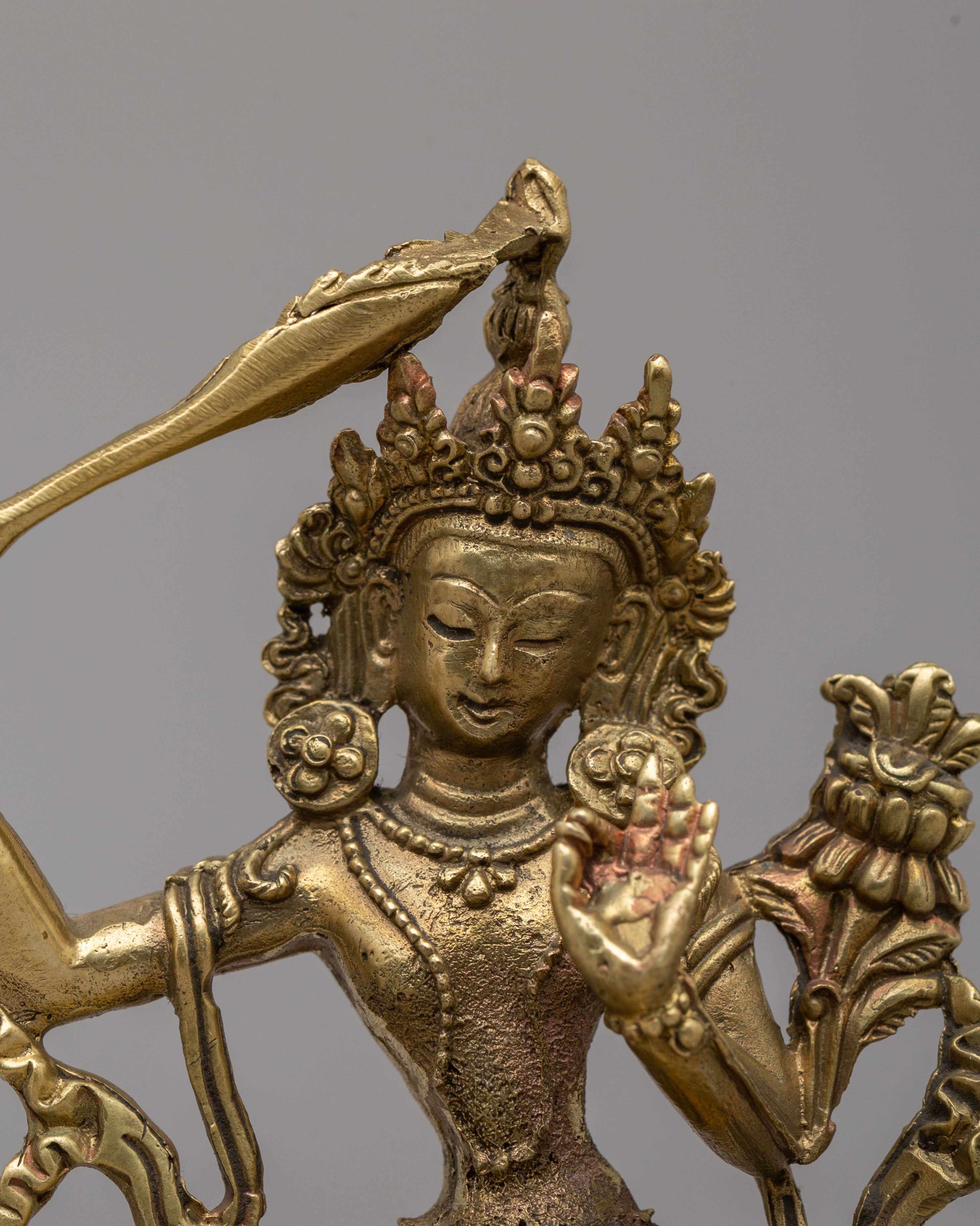 Bodhisattva Manjushri Wisdom Statue | Tibetan Art