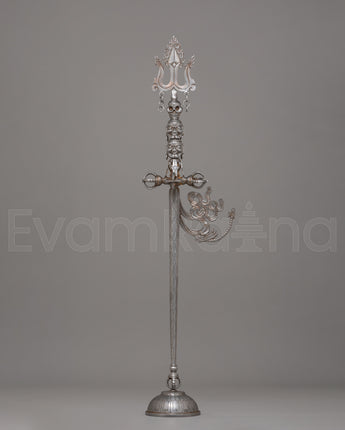 Spiritual Khatvanga Ceremonial Staff 
