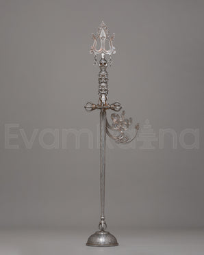 Spiritual Khatvanga Ceremonial Staff