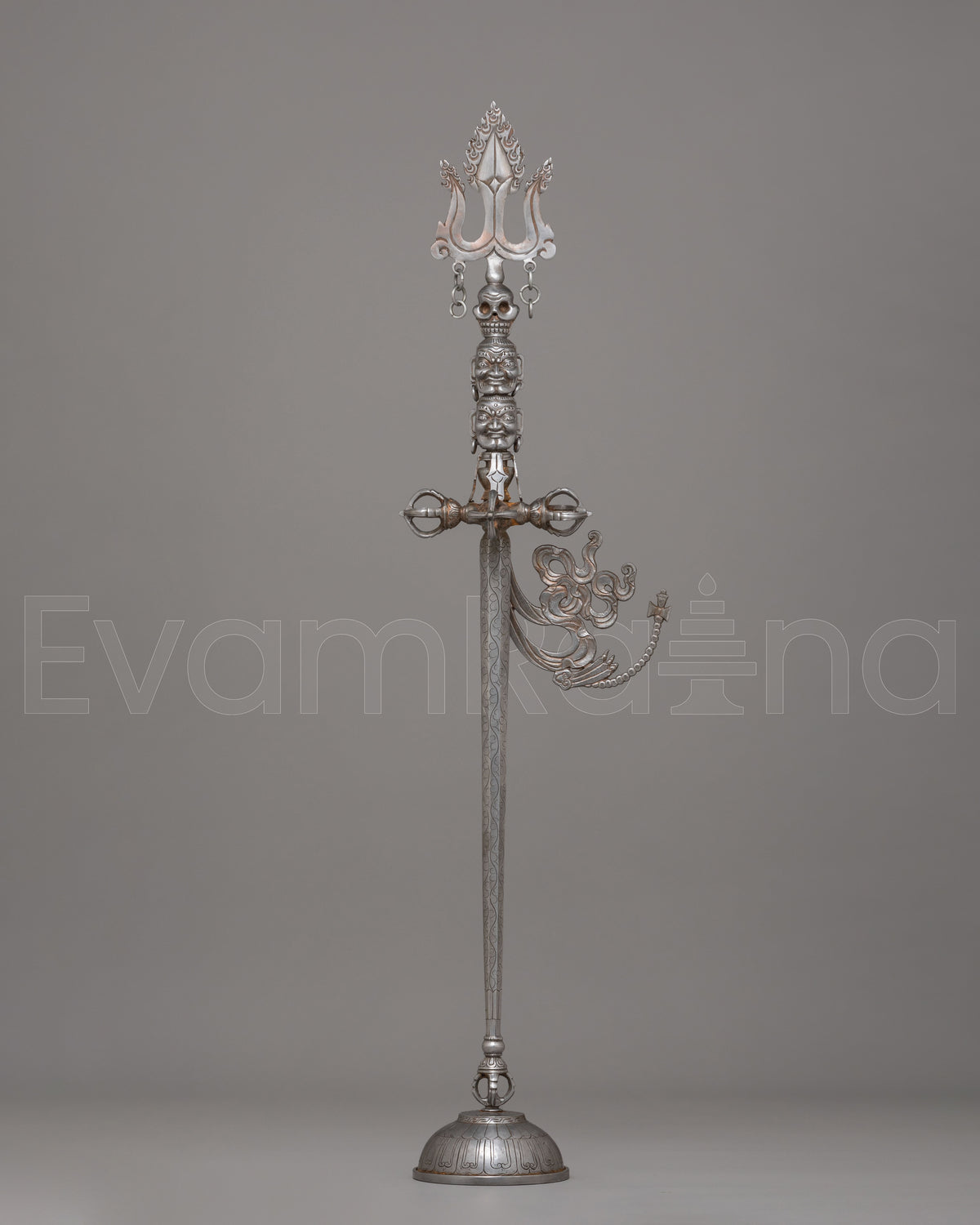 Spiritual Khatvanga Ceremonial Staff 