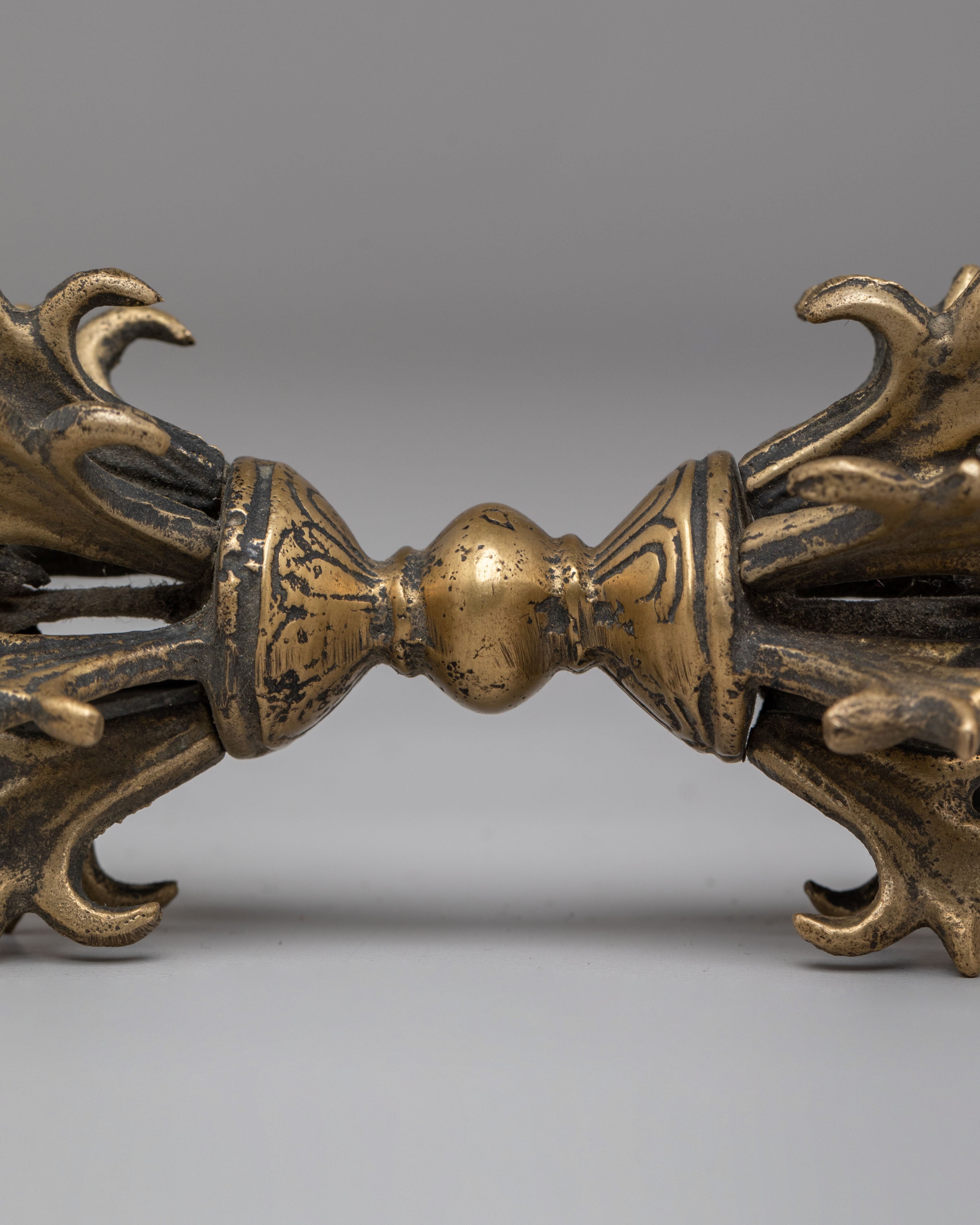 Decorative Ritual Vajra Symbol | Spiritual Protection Artifact