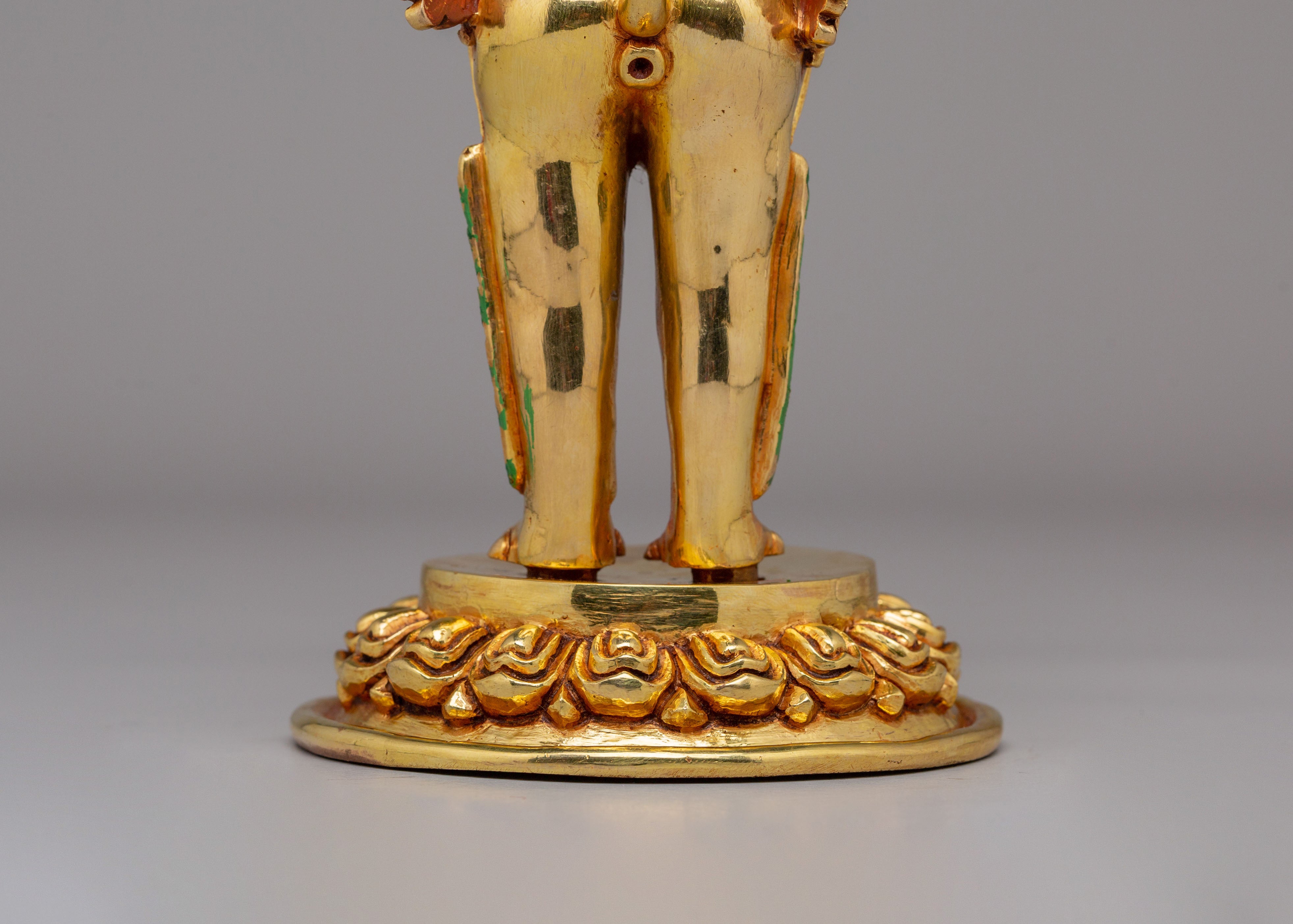 Sacred Tibetan Guardian Lions Set | Traditional Himalayan Lion Figurines