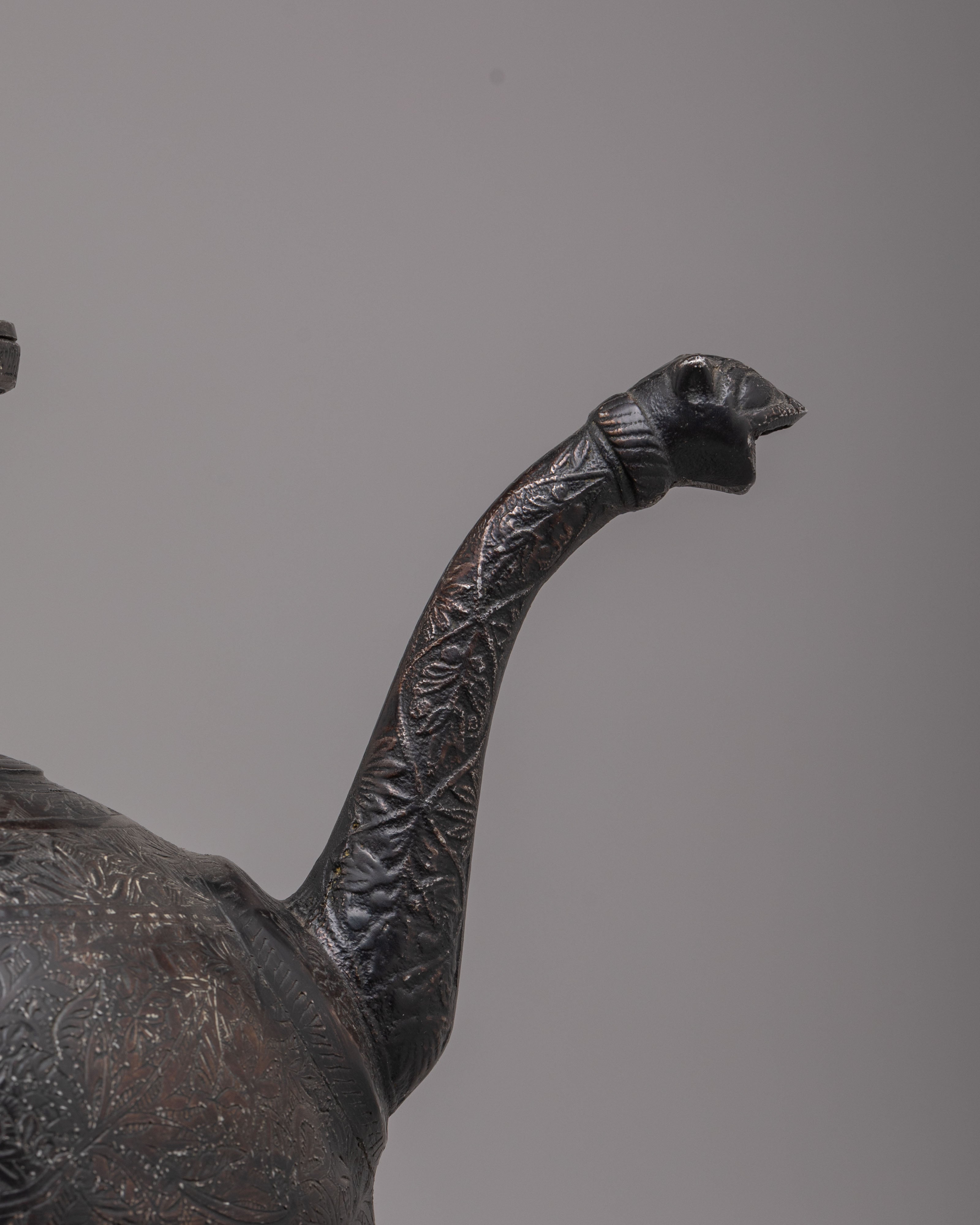 Handmade Tea Pot for Decor | Traditional Tibetan Pot