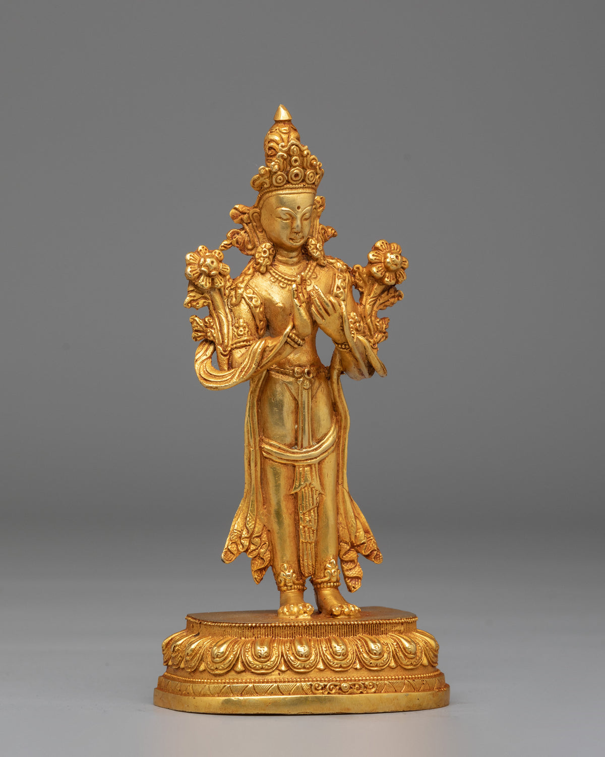 Lokeshwor Statue Bodhisattva of Compassion | Handcrafted Buddhist Artwork