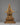 Gold-Plated Enlightenment Chorten | Handmade Buddhist Altar Decor