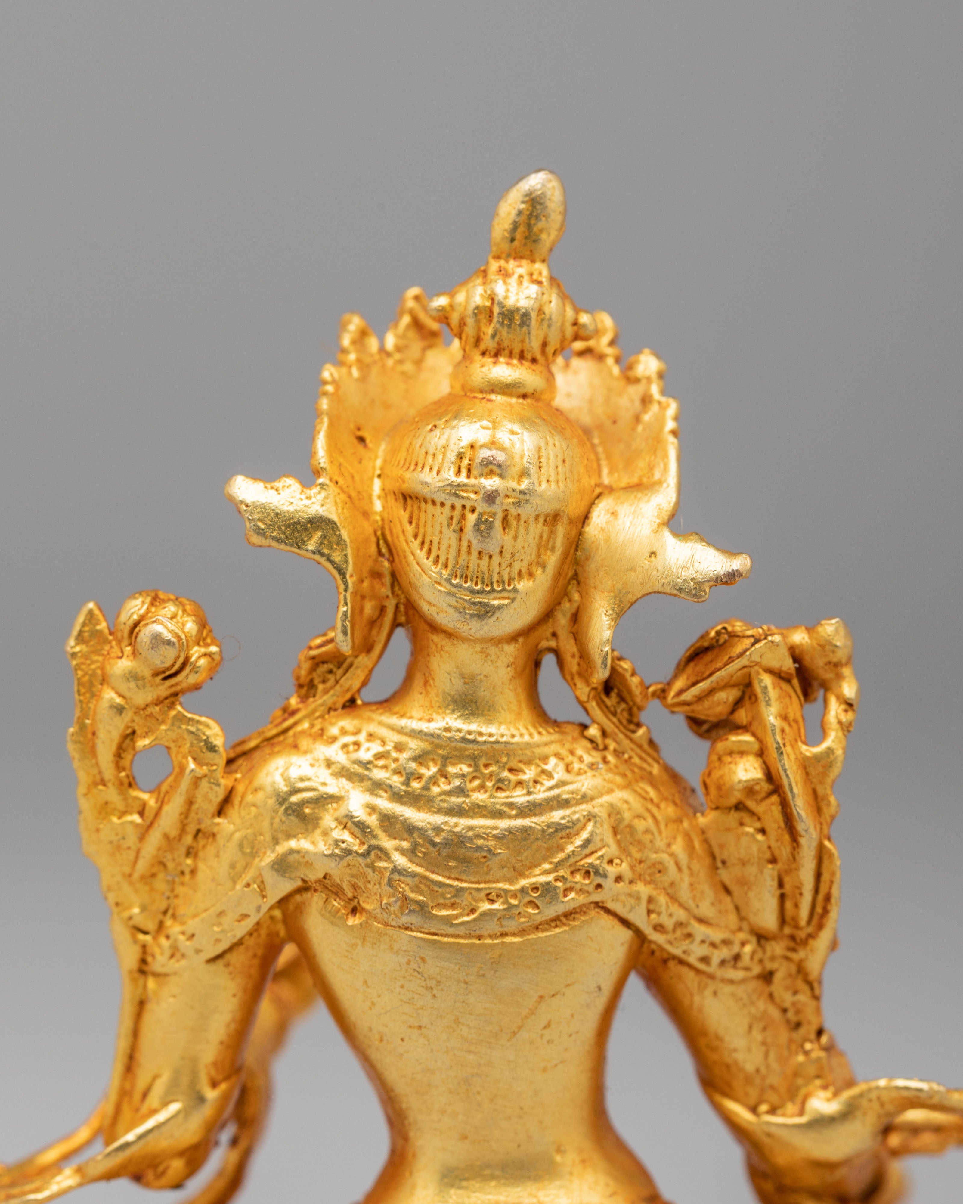 Himalayan White Tara Altar Statue | Symbol of Healing & Compassion
