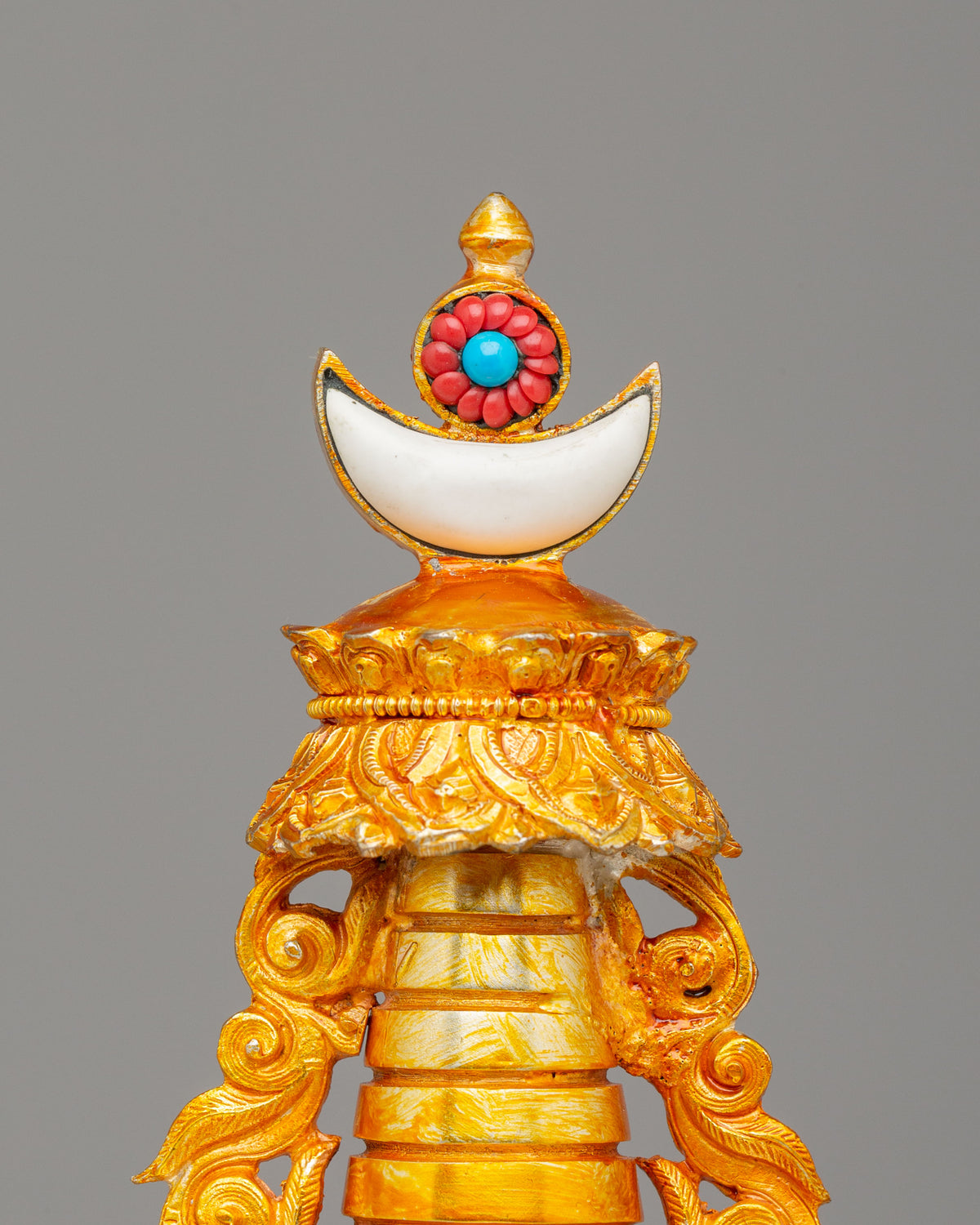 Scared Tibetan Stupa | Handcrafted Buddhist Shrine