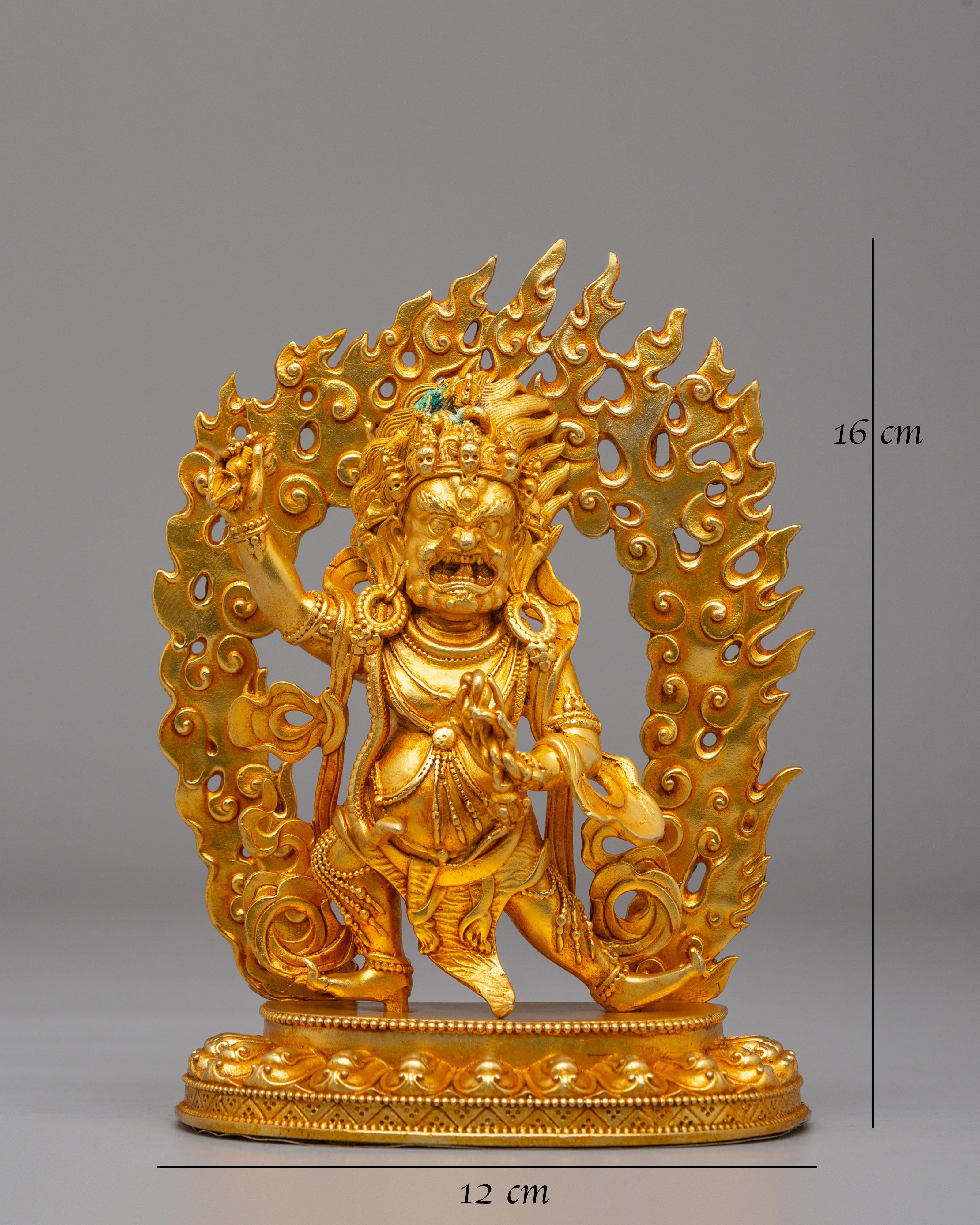 Spiritual Himalayan Vajrapani Statue | Symbol of Enlightened Power and Protection