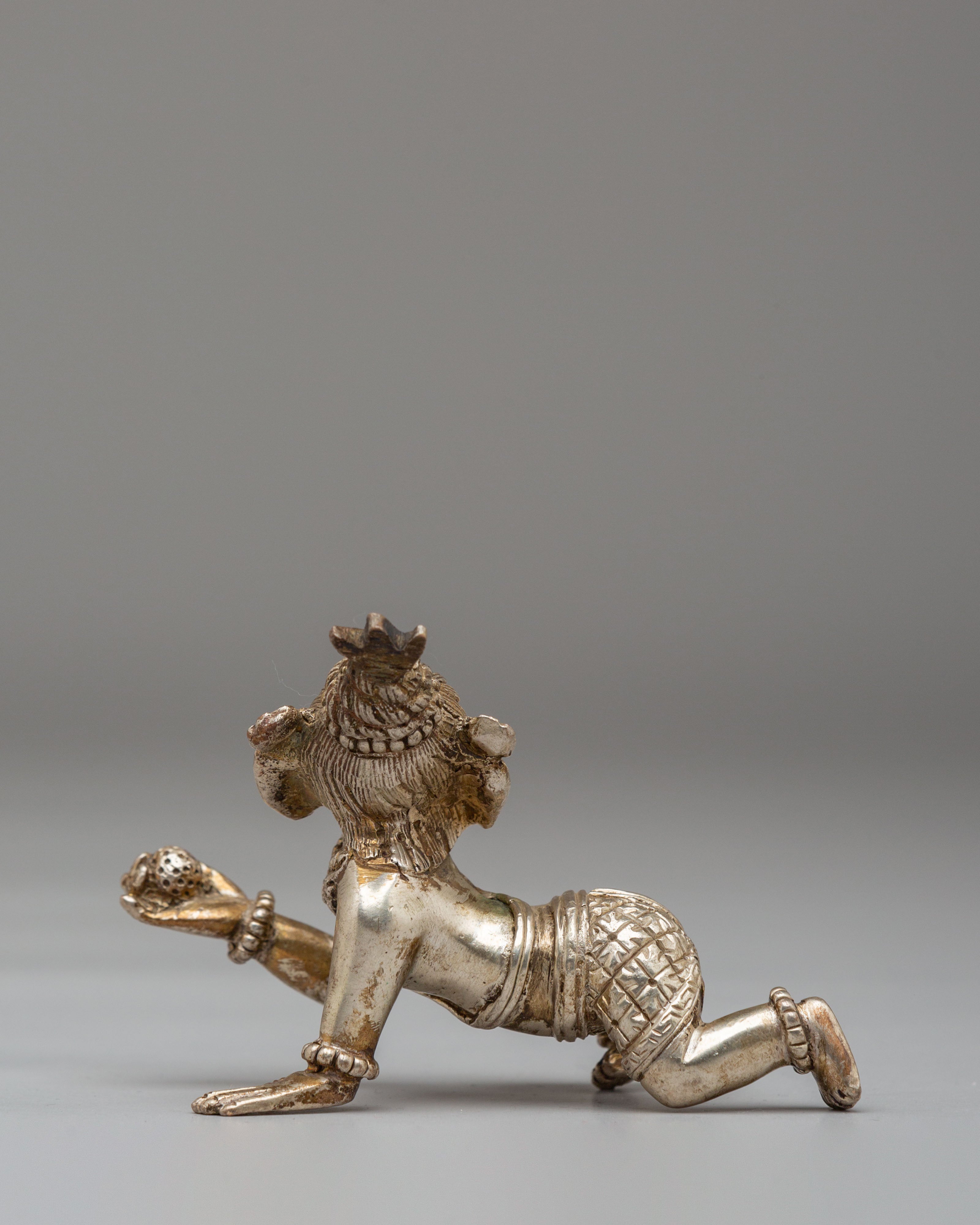 Handmade Altar Ganesha Statue | Hindu Deity Idol for Meditation and Ritual
