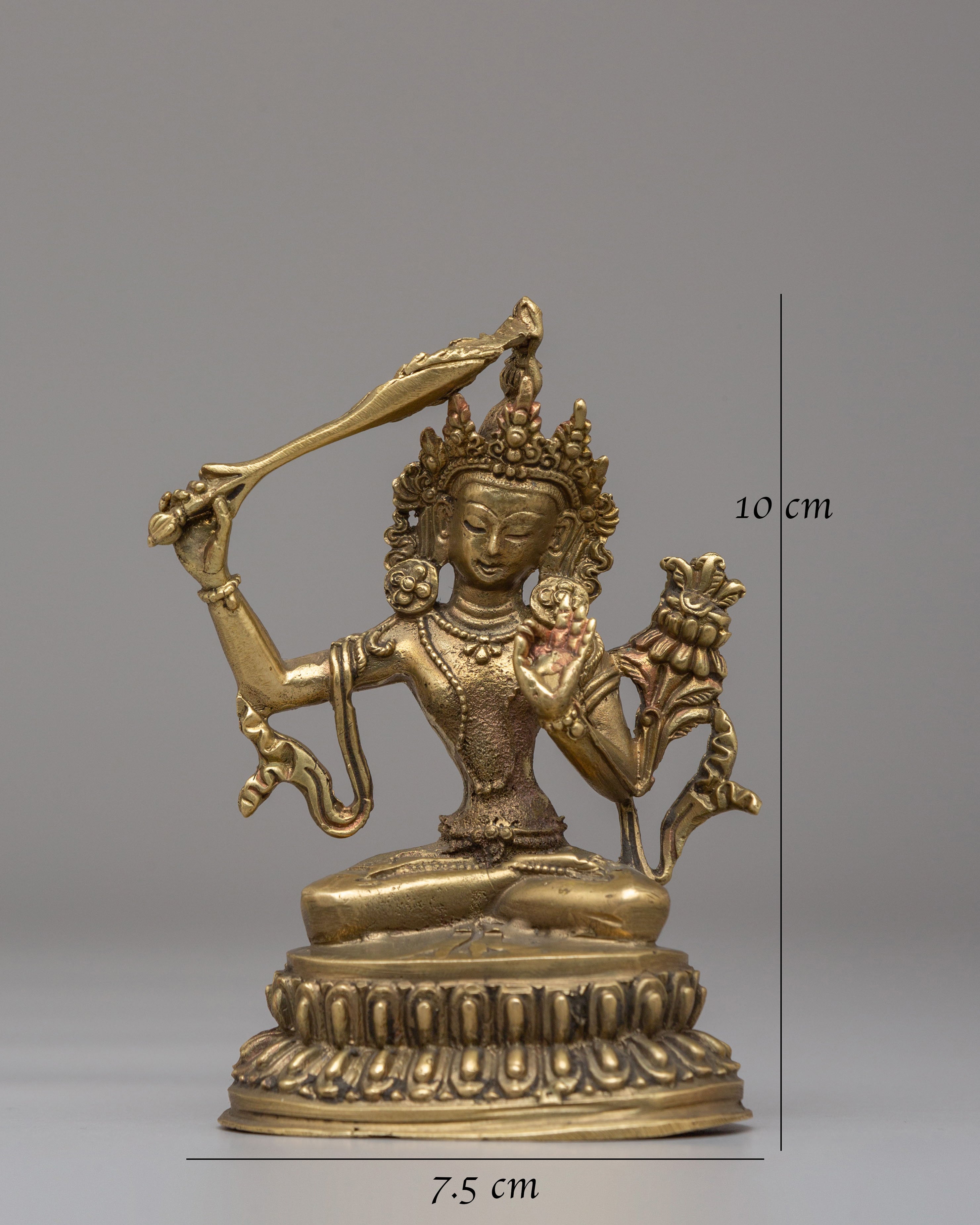 Bodhisattva Manjushri Wisdom Statue | Tibetan Art