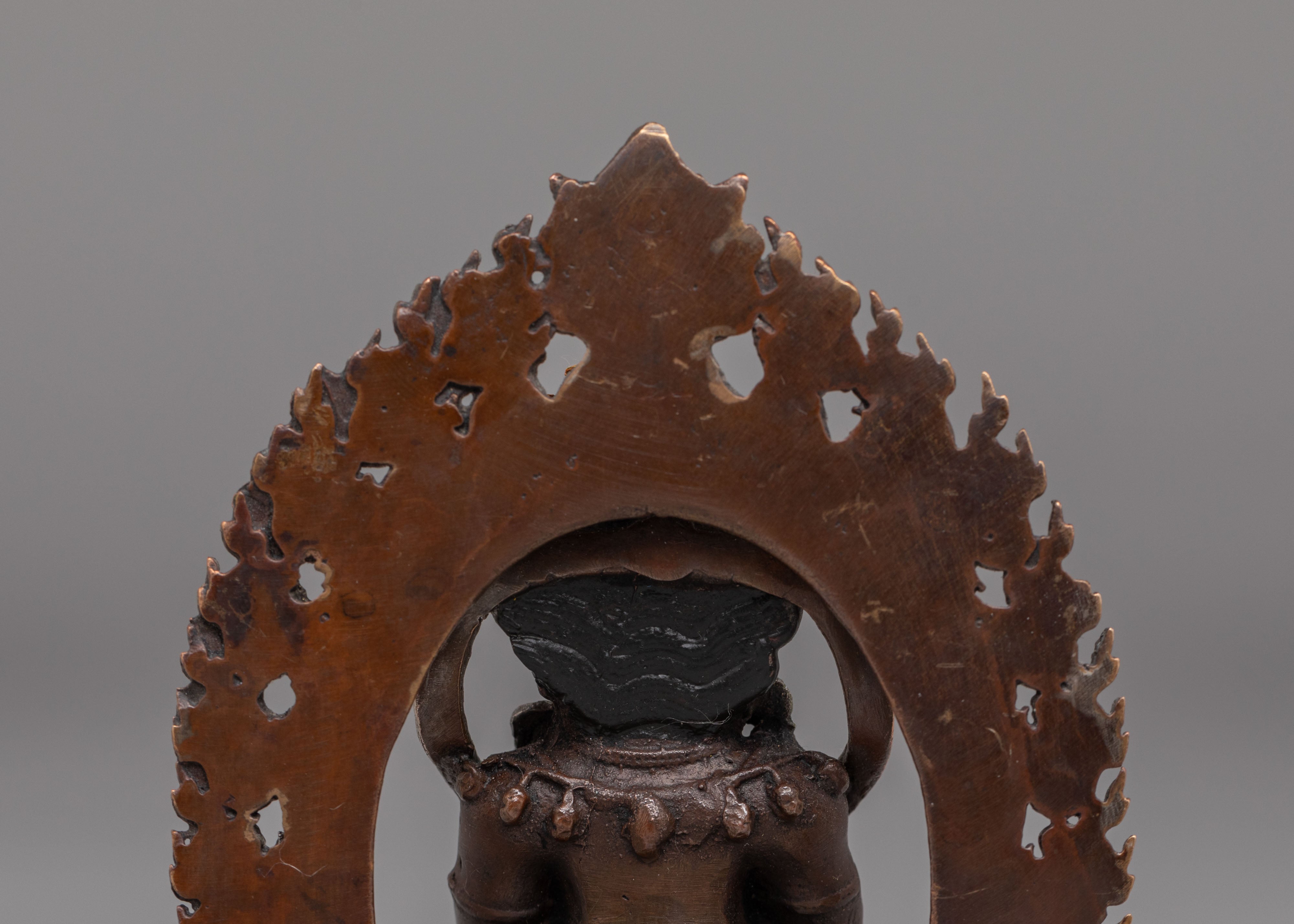 Sacred Mahakala Statue | Himalayan Artwork