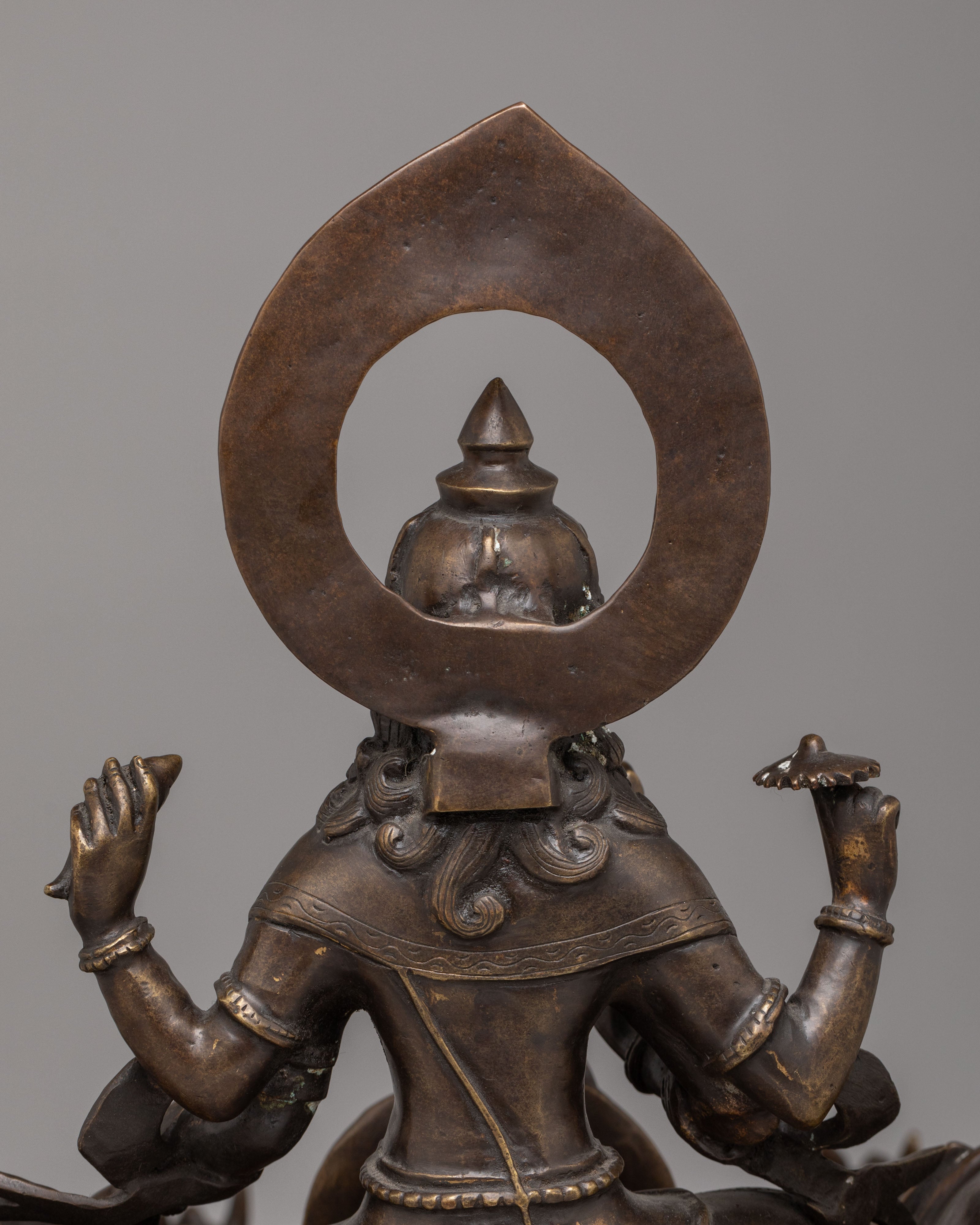 Surya Narayan Statue | Handcrafted Bronze Sun God Chariot Sculpture