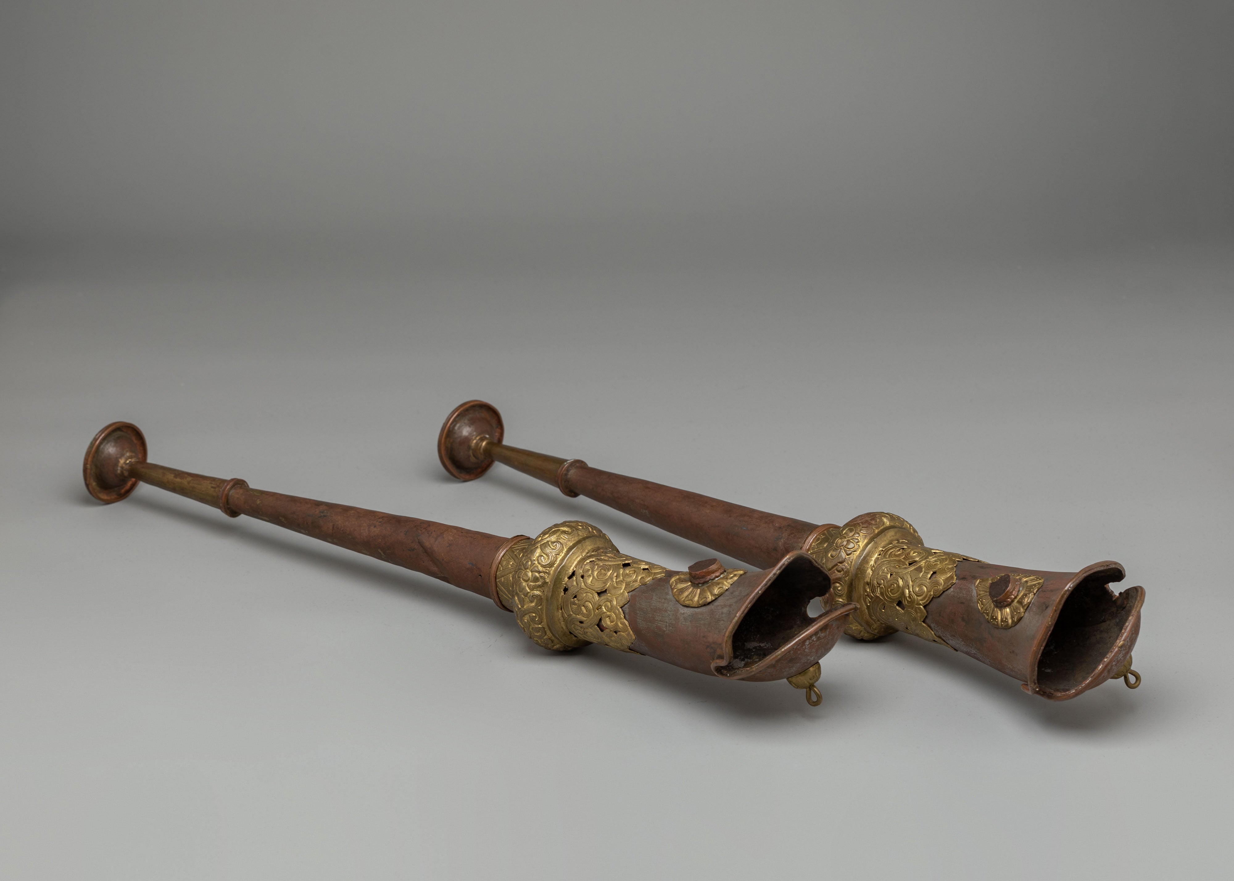 Kangling Set For Buddhist Ceremonies | Tibetan Ritual Trumpet