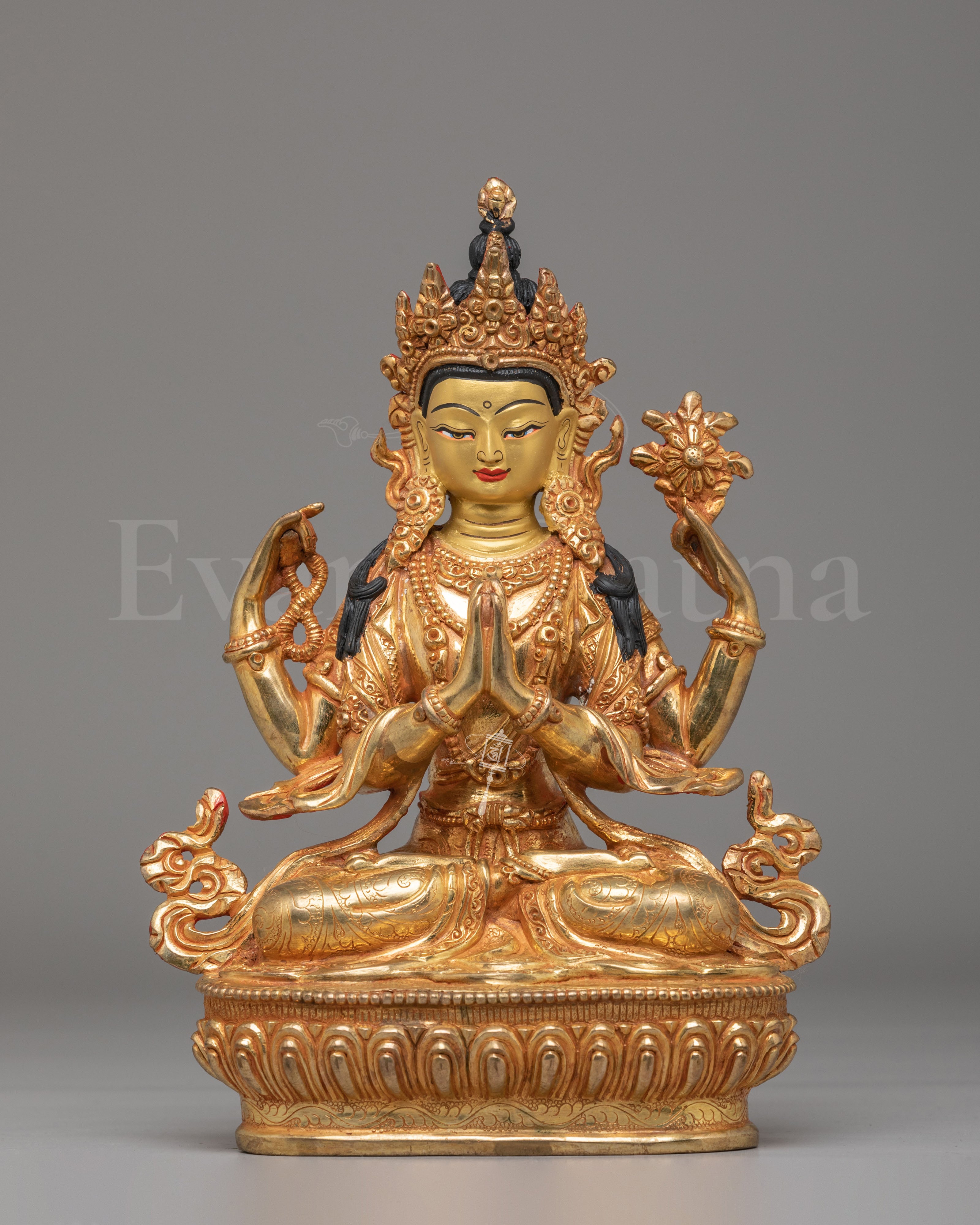 Chenrezig Buddhist Altar Statue