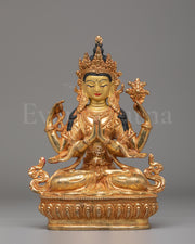 Chenrezig Buddhist Altar Statue