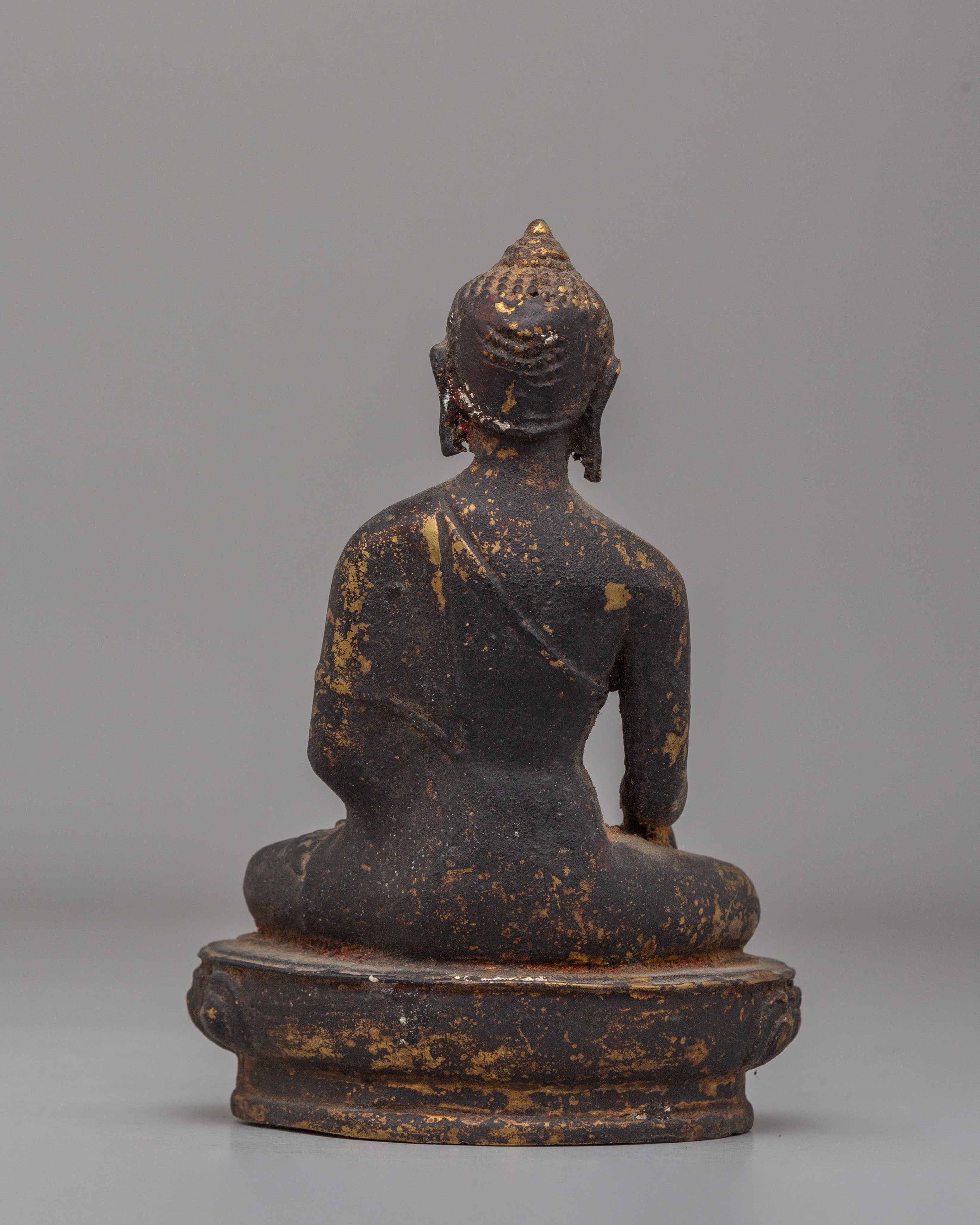 Handmade Buddha Shakyamuni Sculpture | For Meditation, Peace, and Inner Reflection