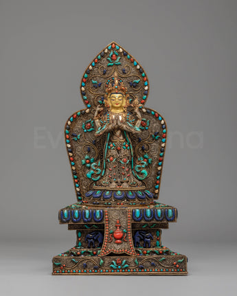 Divine Bodhisattva Standing Chenrezig Statue