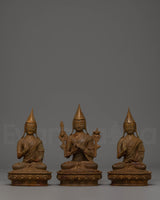 Sacred Tsongkhapa Je Statue Set