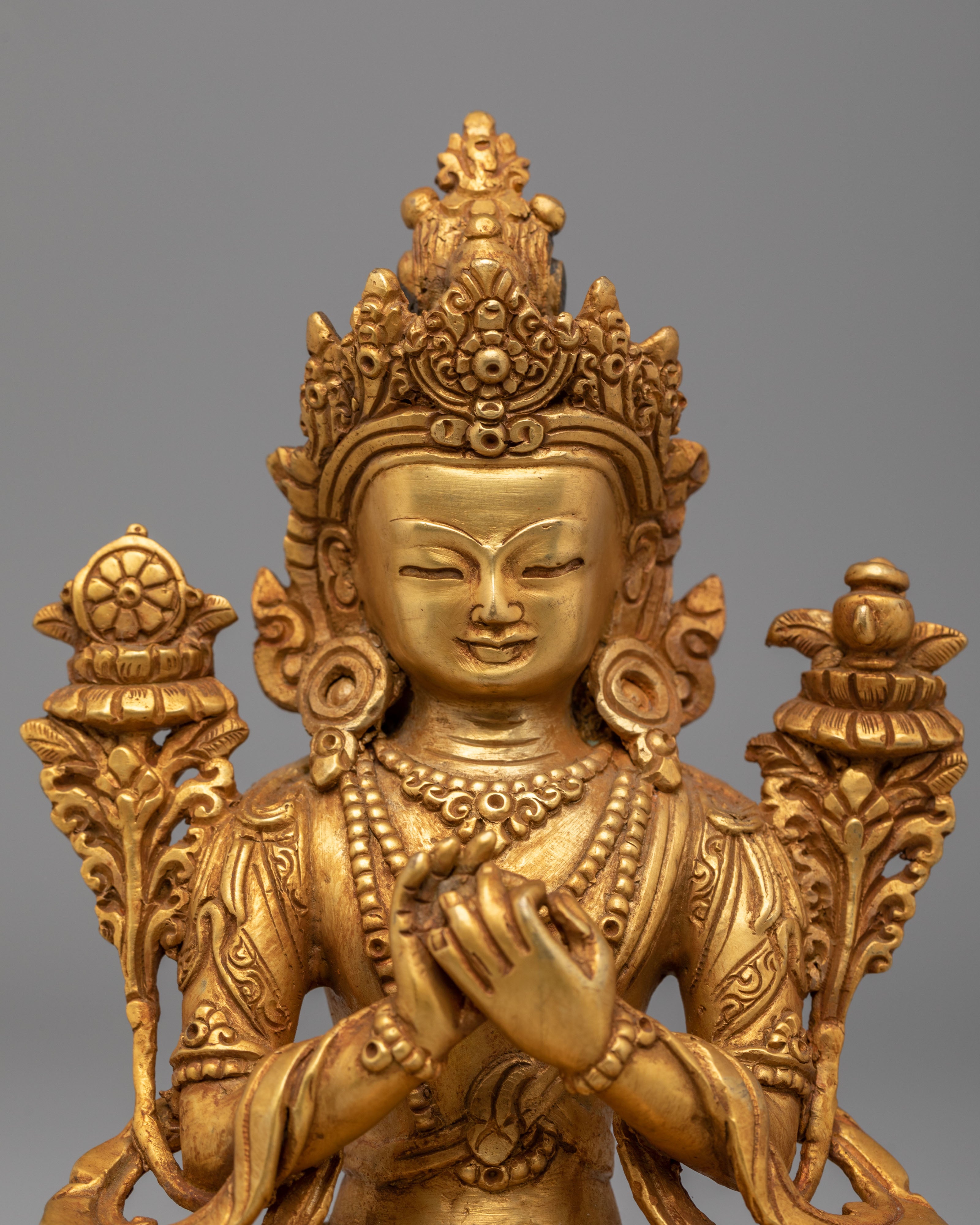 Buddhist Maitreya Buddha Sculpture | Sacred Future Buddha Sculpture