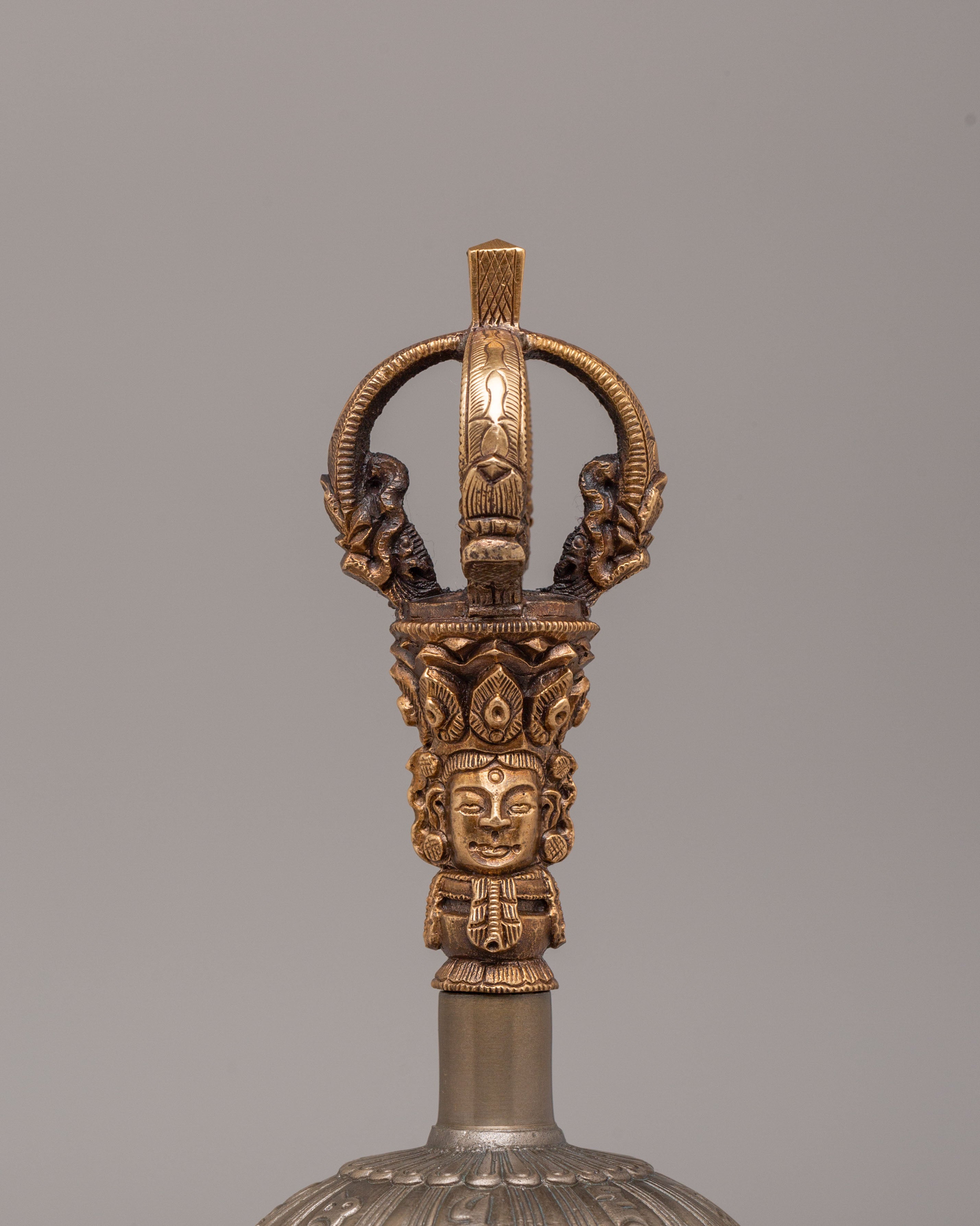Buddhist Ritual Vajra and Bell Set | Spiritual Practice Tools for Meditation and Prayer