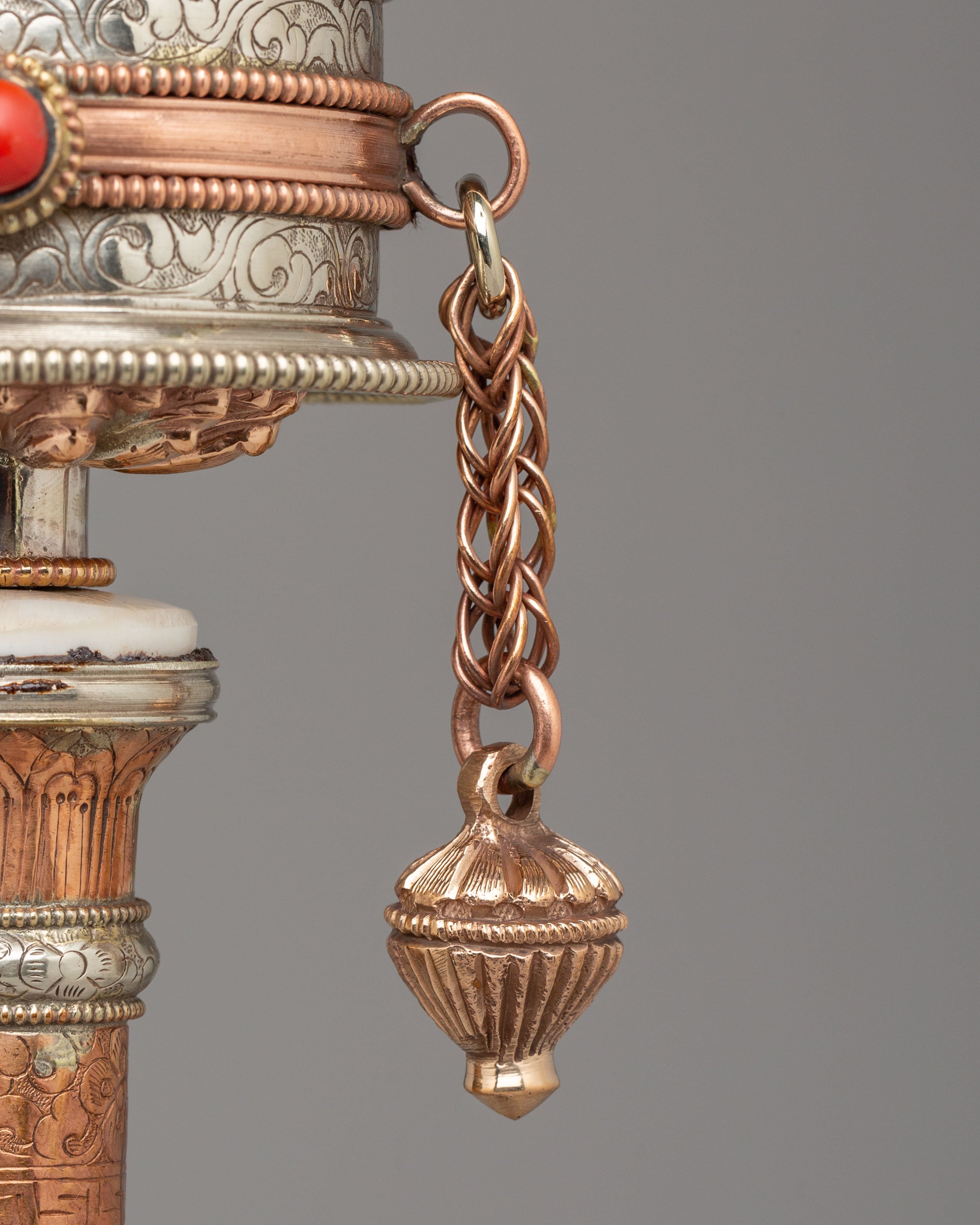 Sacred Altar Prayer Wheel | Buddhist Mantra Wheel