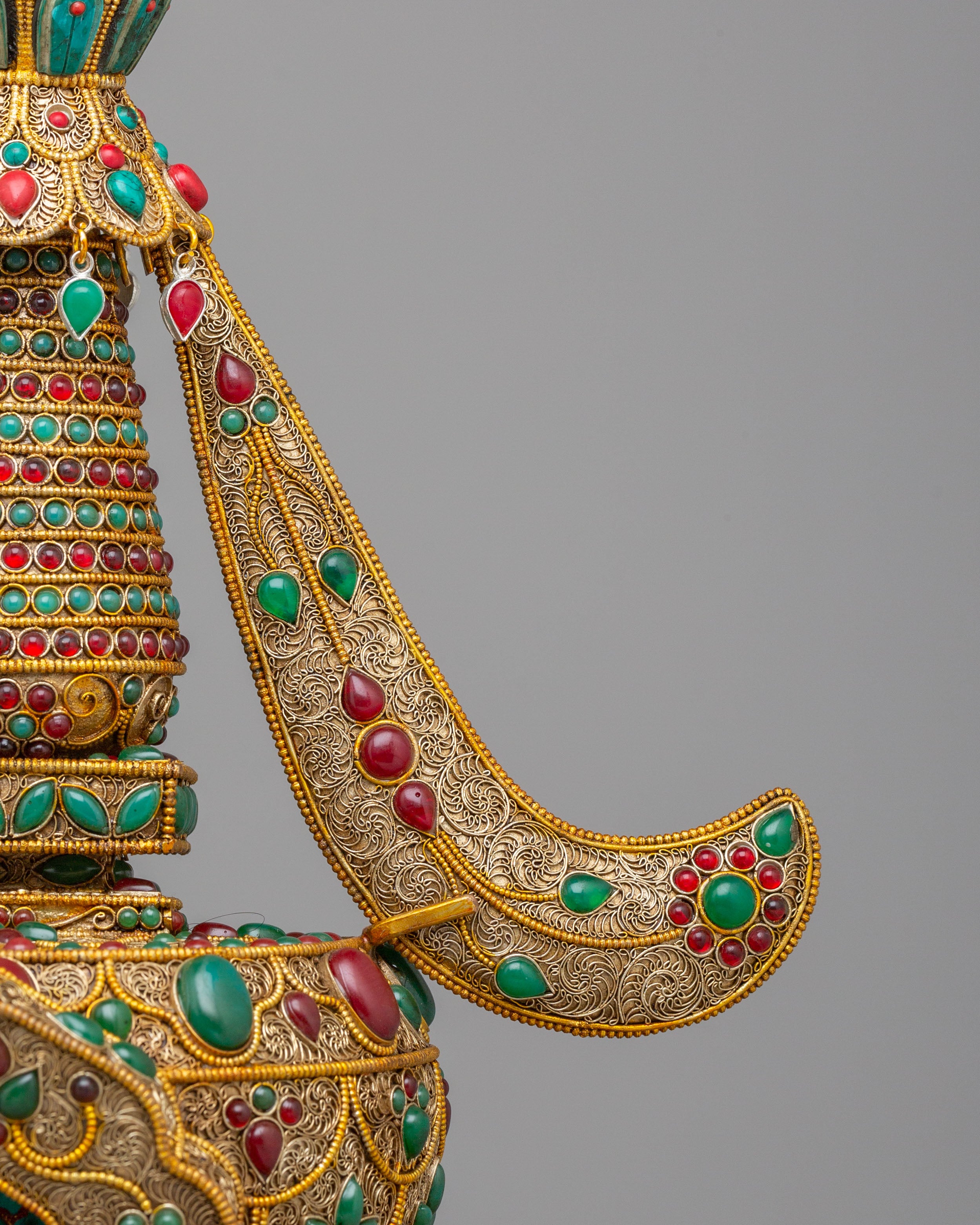 Buddhist Ritual Enlightenment Stupa | Himalayan Shrine Decor