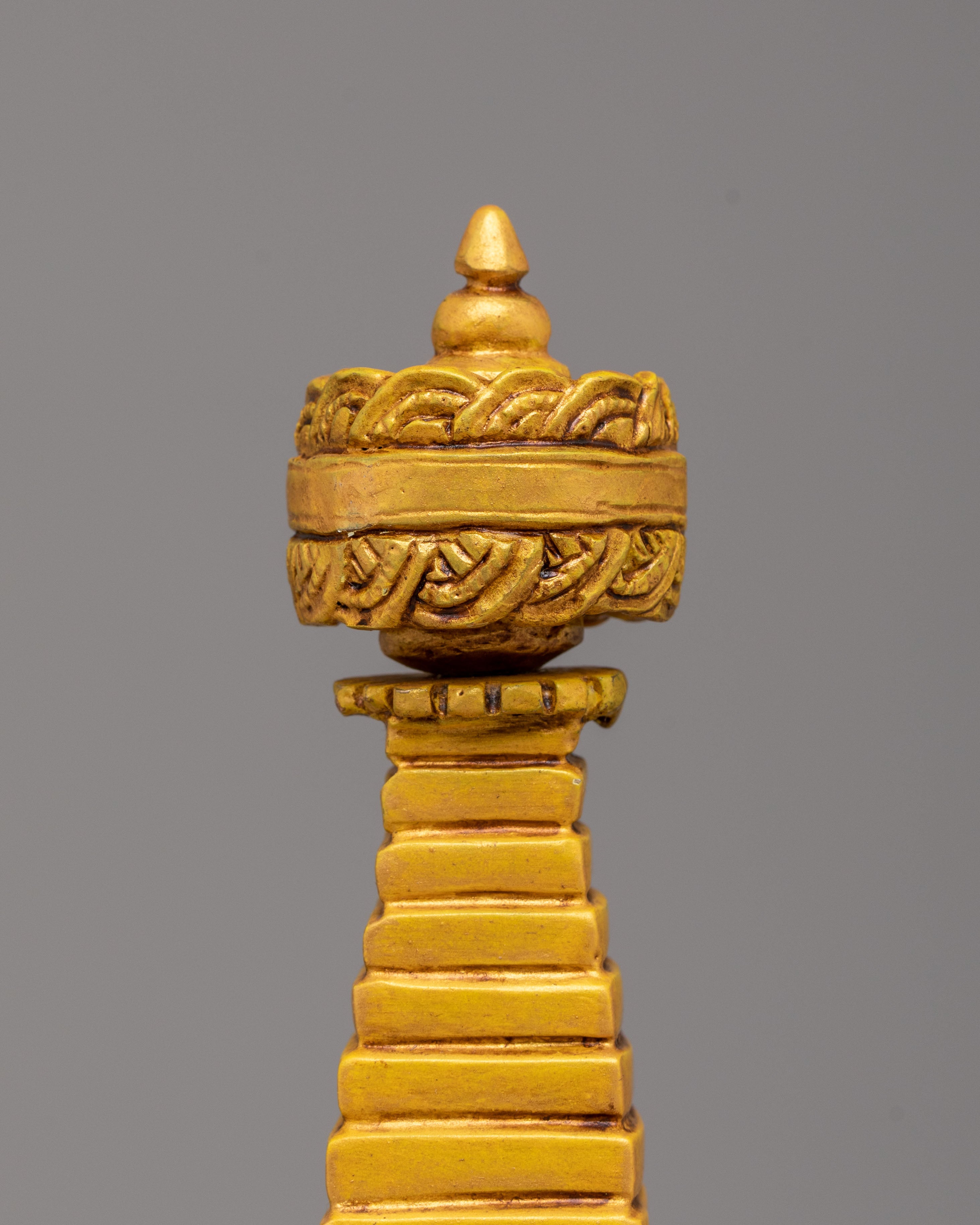Handcrafted Himalayan Stupa Sculpture | Sacred Buddhist Art for Meditation
