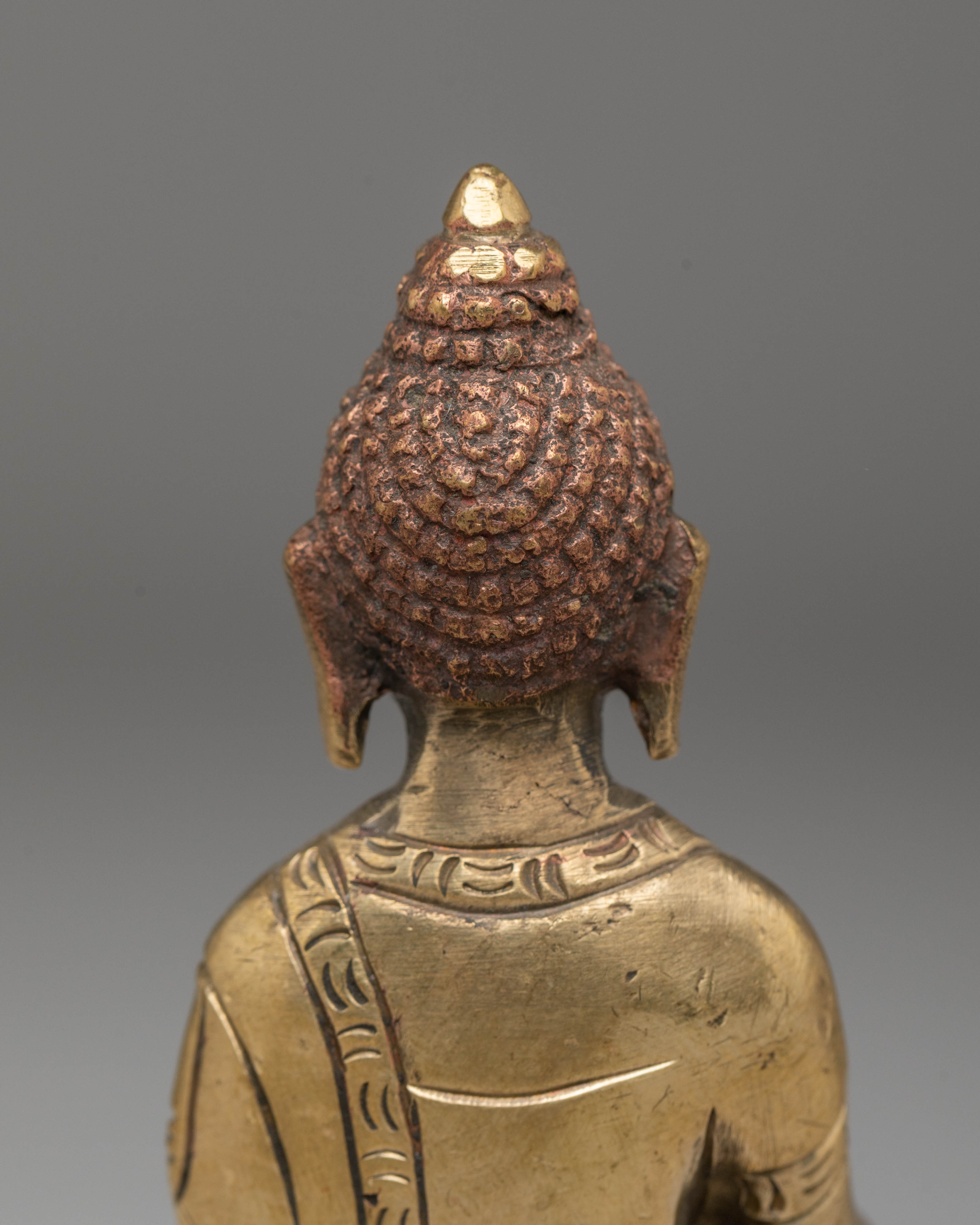 Handcrafted Buddhist Ratnasambhava Statue | Tibetan Deity of Wealth