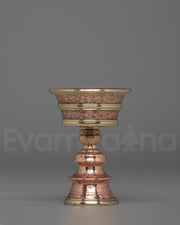 Handmade Decorative Butter Lamp | Light Offering Altar Piece