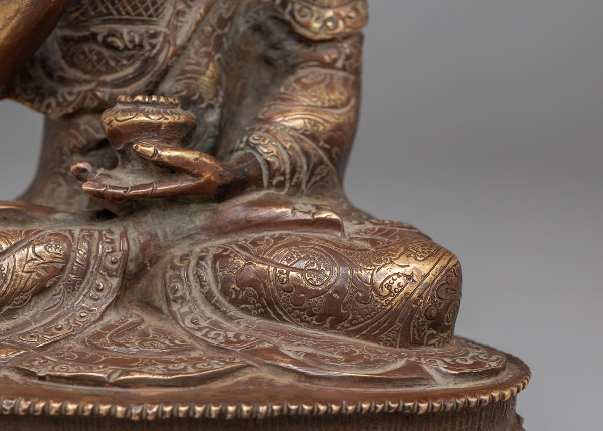 Spiritual Amogasiddhi Buddha Statue | Symbol of Fearlessness and Spiritual Strength